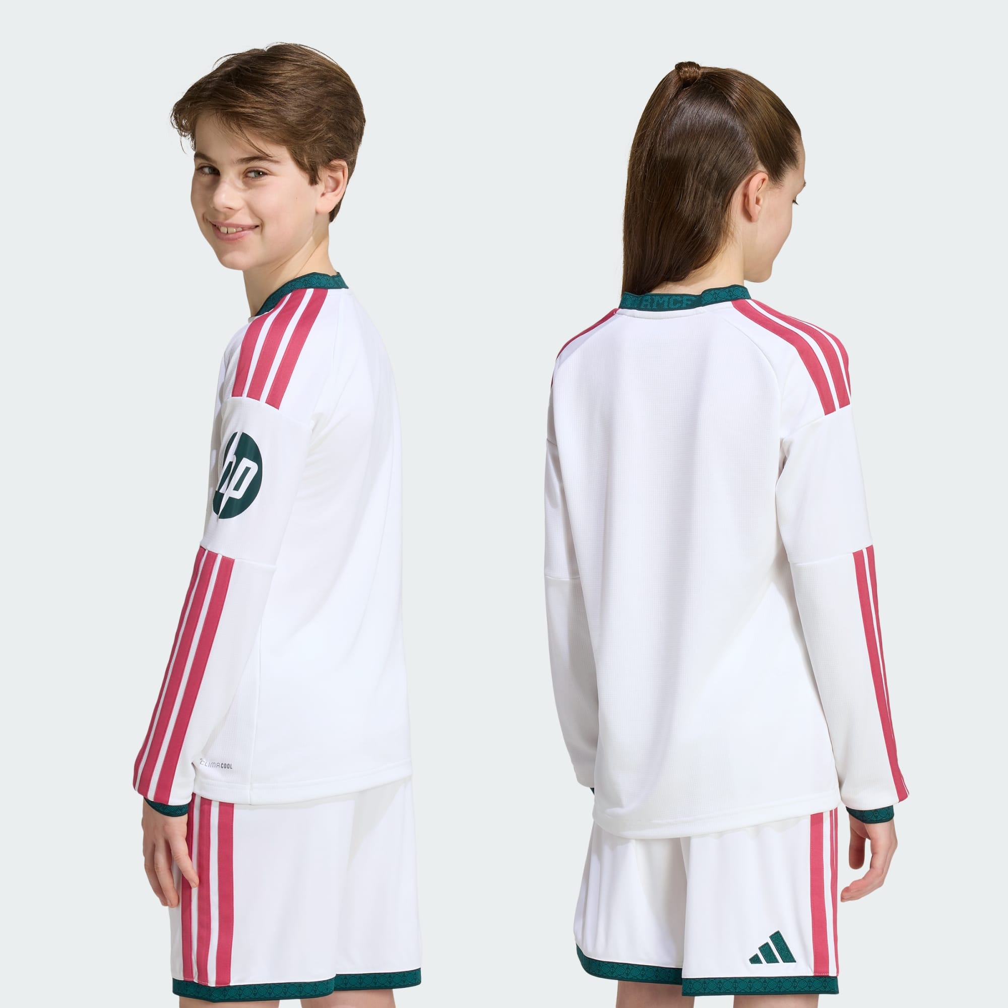 Real Madrid 26/27 Home Jersey Long Sleeve Kids - KC3947-ADIDAS by adidas | Available at Niky's Sports