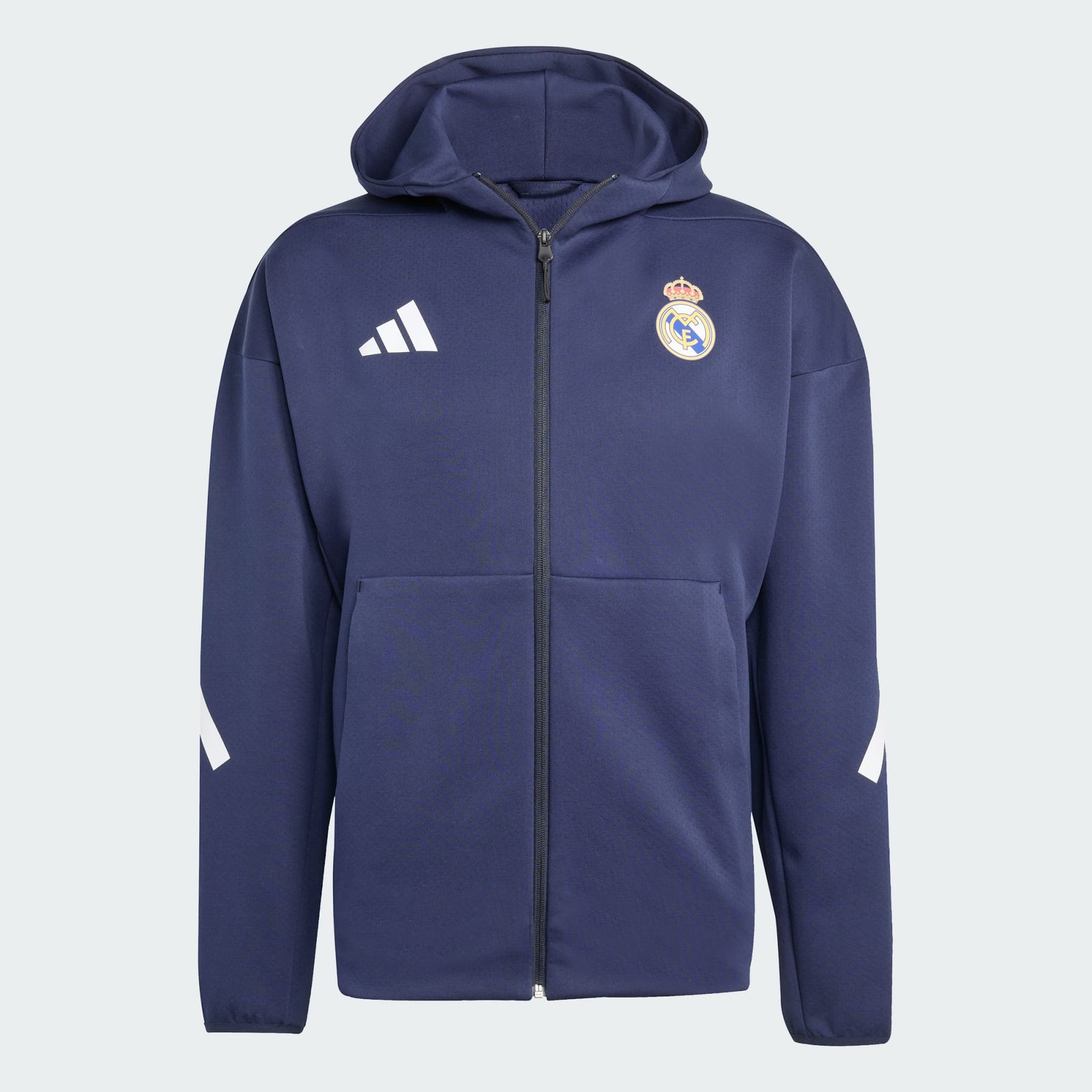 adidas Real Madrid ADIDAS Z.N.E. Anthem Jacket - KC3739-ADIDAS by adidas | Available at Niky's Sports