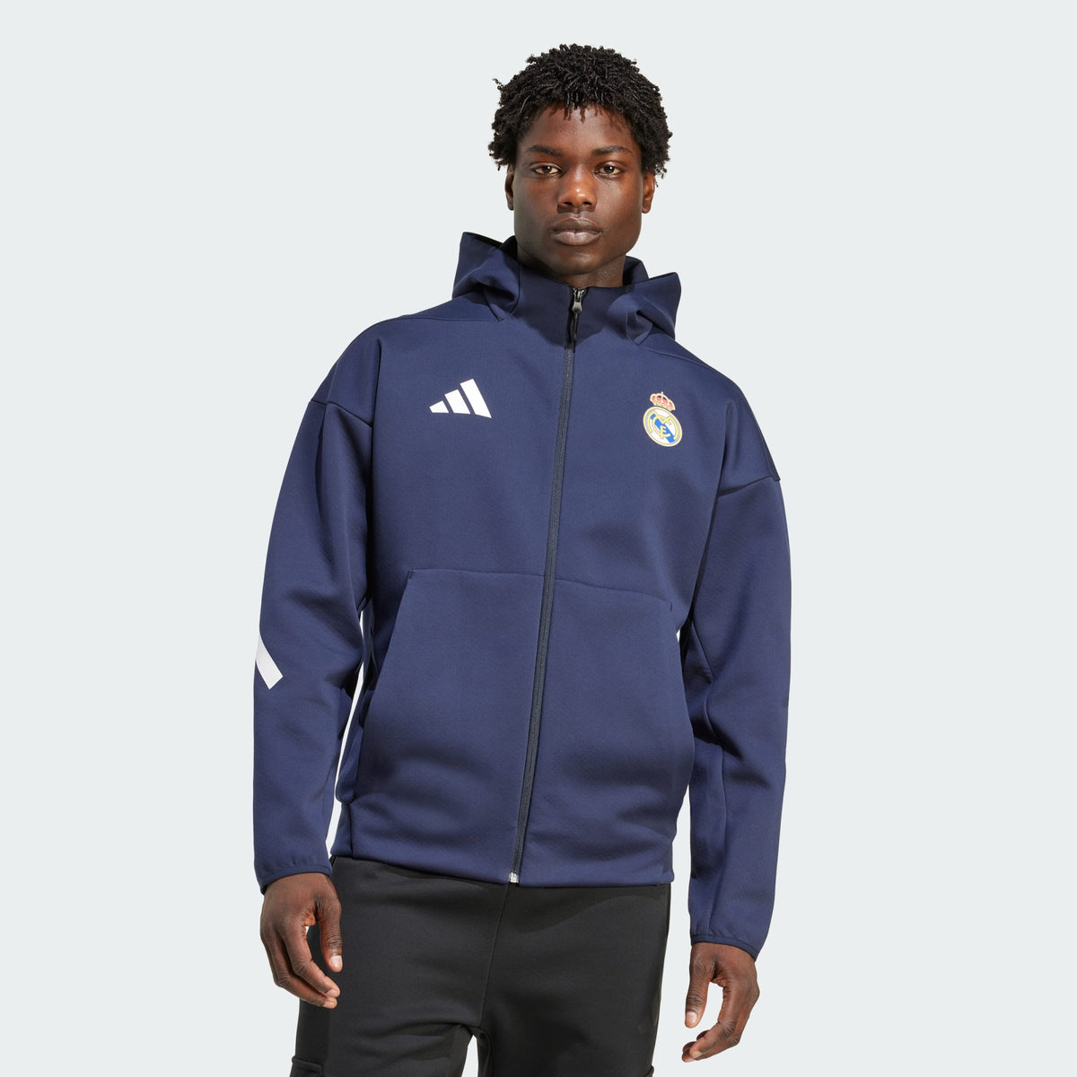 adidas Real Madrid ADIDAS Z.N.E. Anthem Jacket - KC3739-ADIDAS by adidas | Available at Niky&#39;s Sports