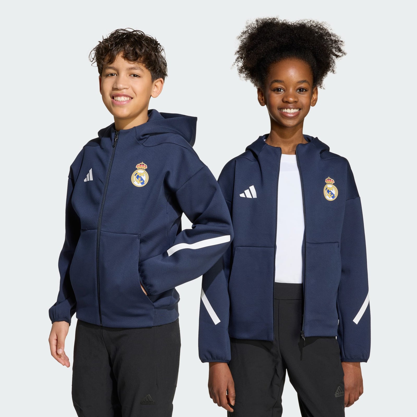 adidas Real Madrid ADIDAS Z.N.E. Anthem Jacket Kids - KC3737-ADIDAS by adidas | Available at Niky's Sports