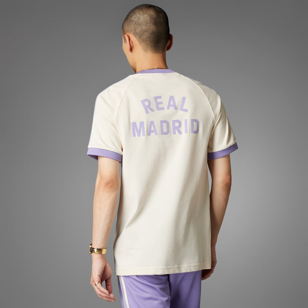 adidas Real Madrid Adicolor Classics 3-Stripes Tee - IY0057-ADIDAS by adidas | Available at Niky's Sports