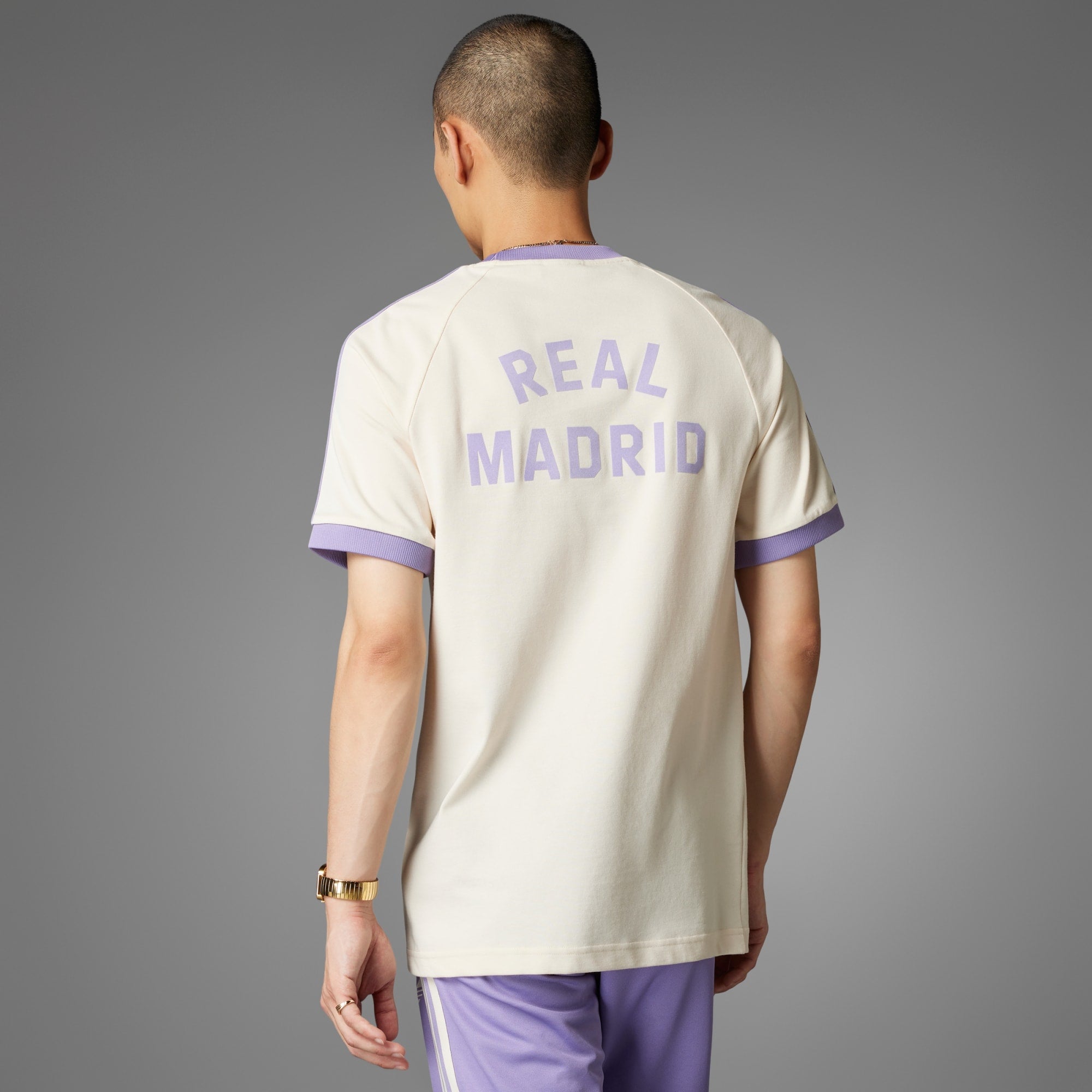 adidas Real Madrid Adicolor Classics 3-Stripes Tee - IY0057-ADIDAS by adidas | Available at Niky's Sports