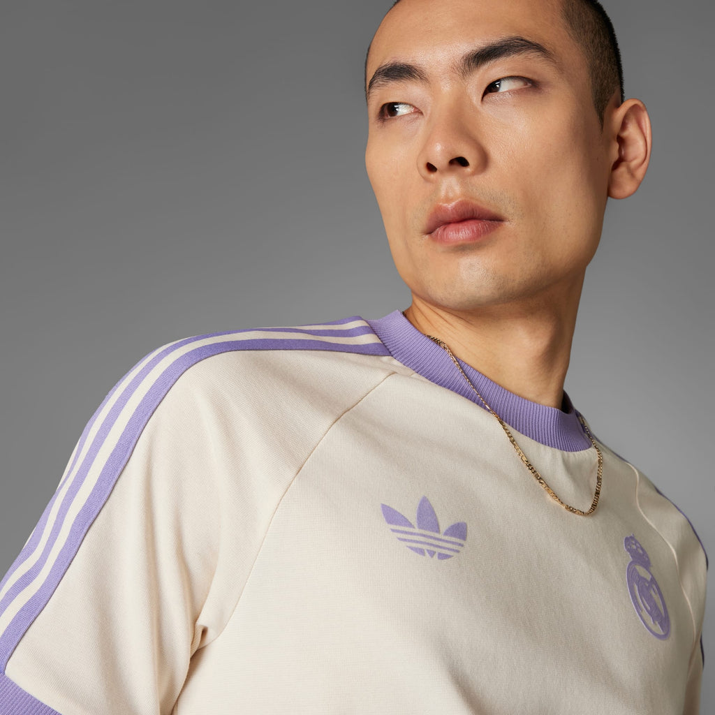 adidas Real Madrid Adicolor Classics 3-Stripes Tee - IY0057-ADIDAS by adidas | Available at Niky's Sports