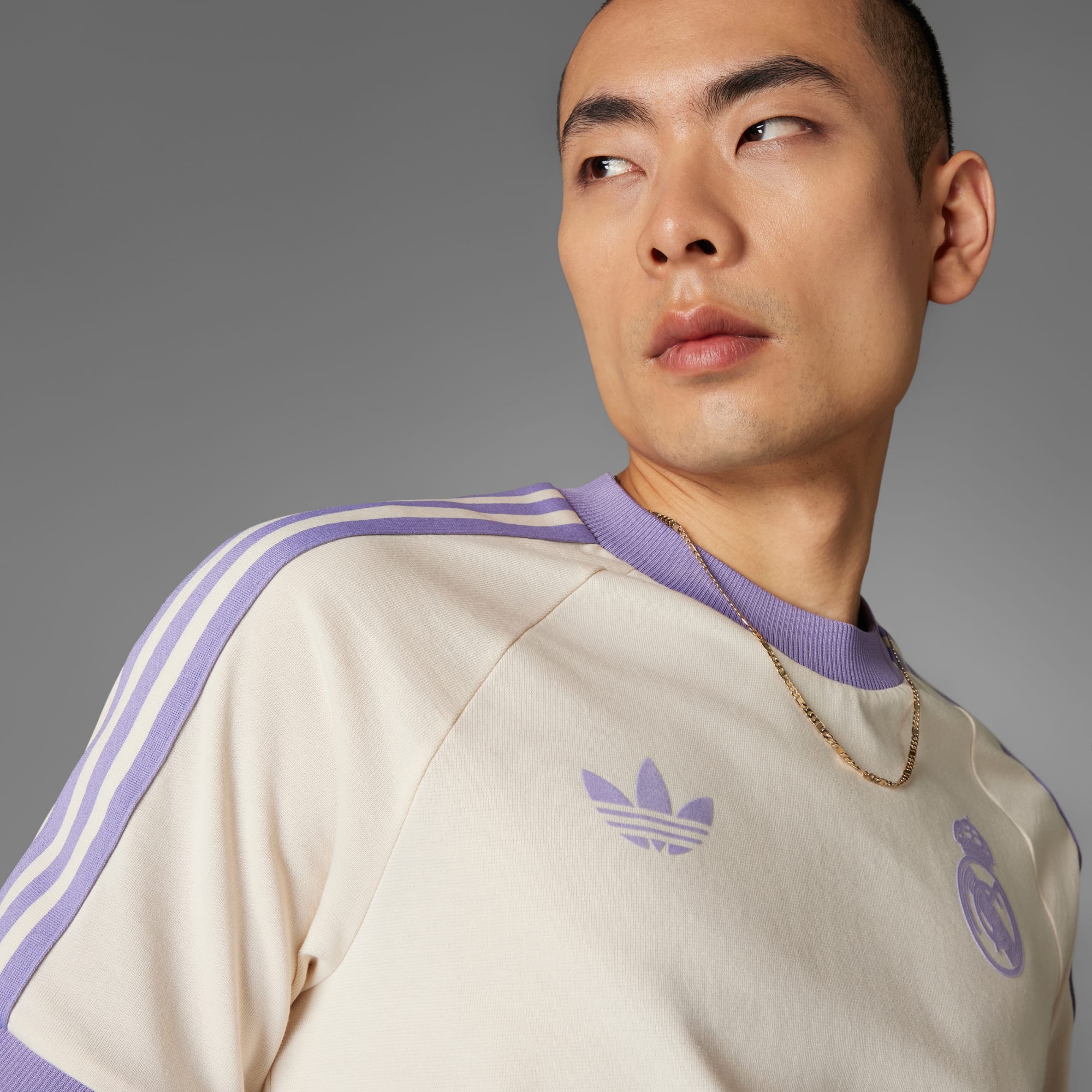 adidas Real Madrid Adicolor Classics 3-Stripes Tee - IY0057-ADIDAS by adidas | Available at Niky's Sports