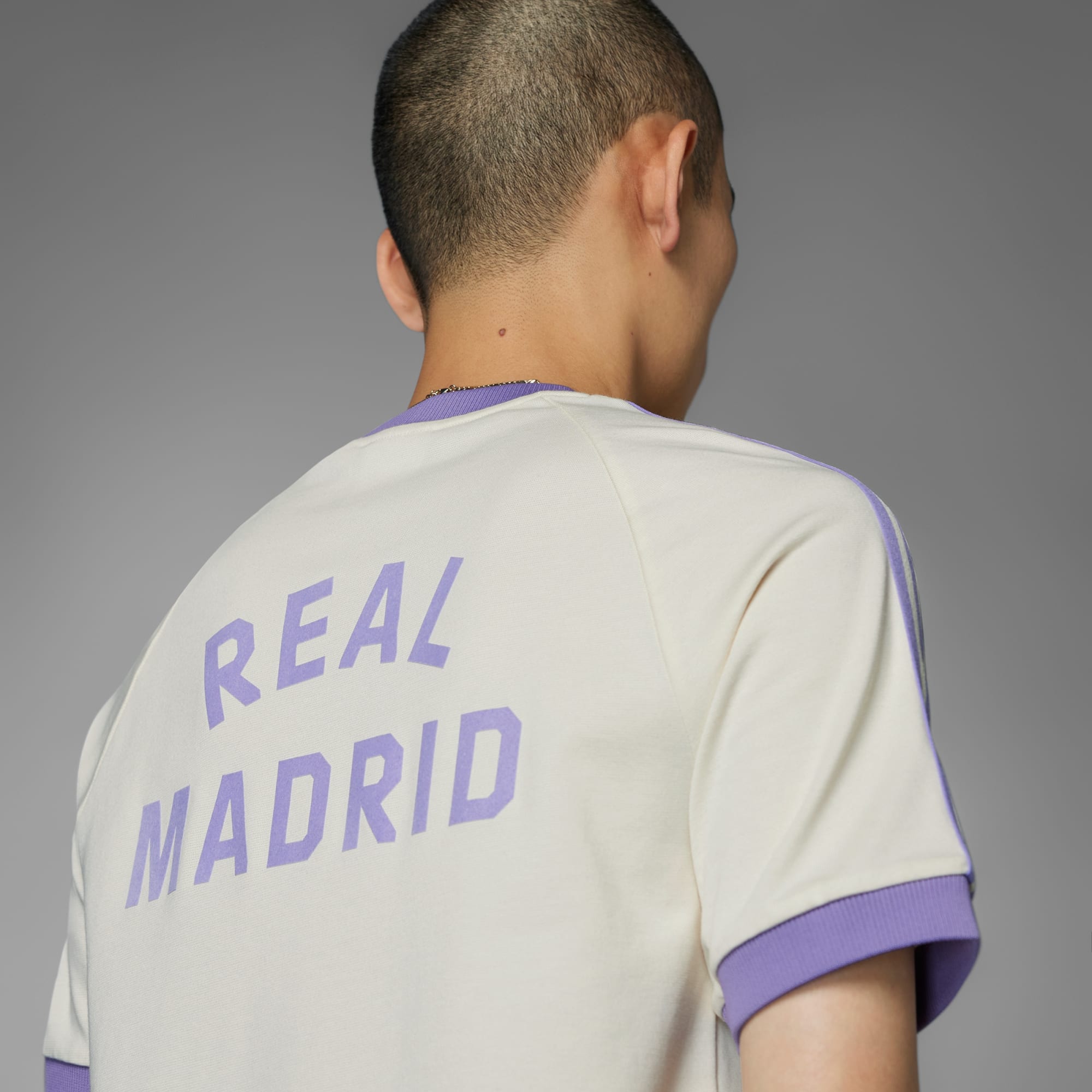 adidas Real Madrid Adicolor Classics 3-Stripes Tee - IY0057-ADIDAS by adidas | Available at Niky's Sports