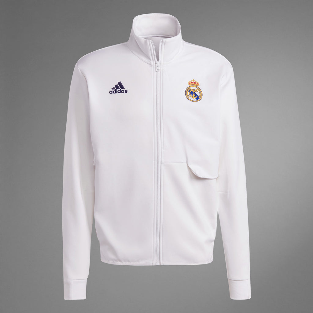 adidas Real Madrid Anthem Jacket Men's 2024 - HY0643-ADIDAS by adidas | Available at Niky's Sports