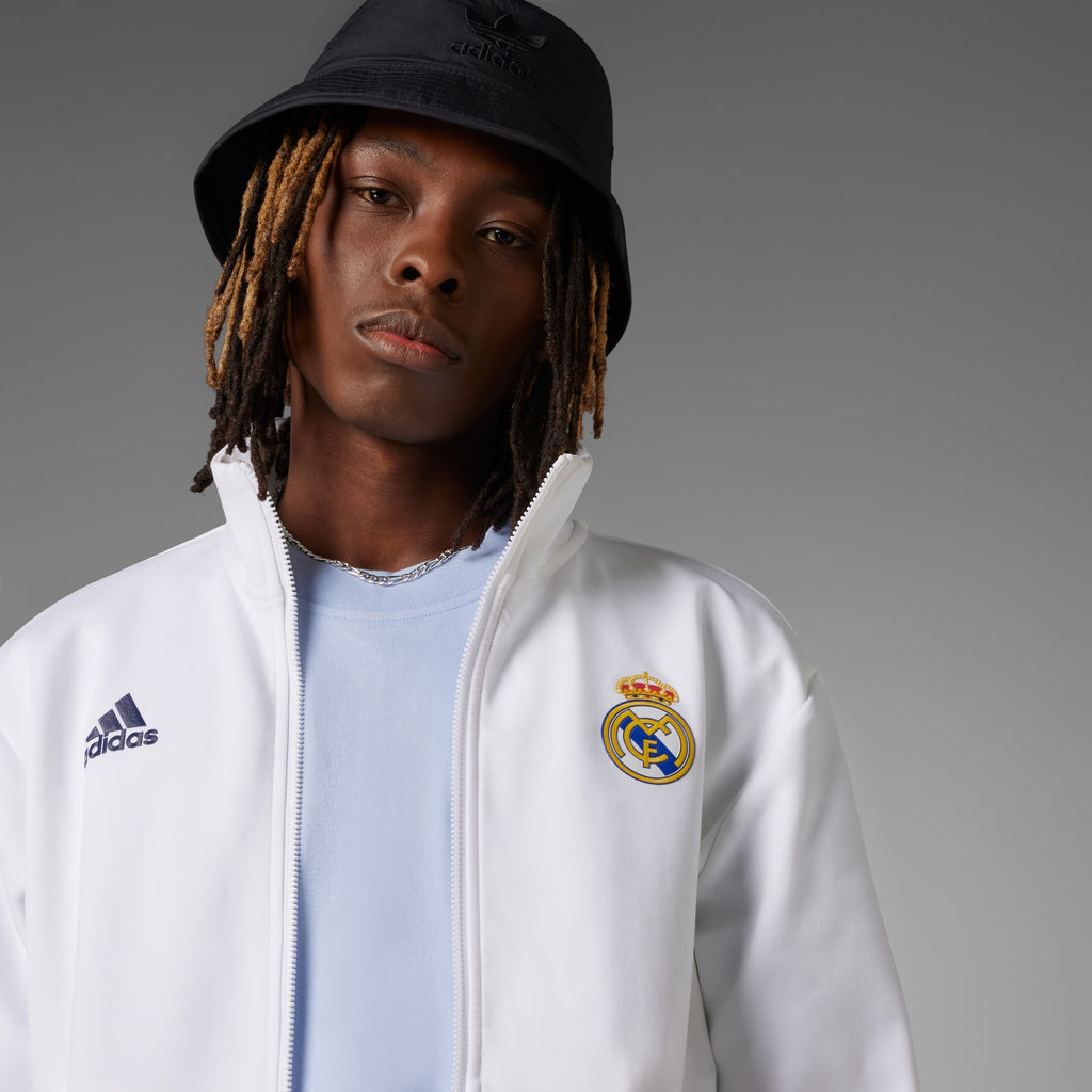 adidas Real Madrid Anthem Jacket Men's 2024 - HY0643-ADIDAS by adidas | Available at Niky's Sports