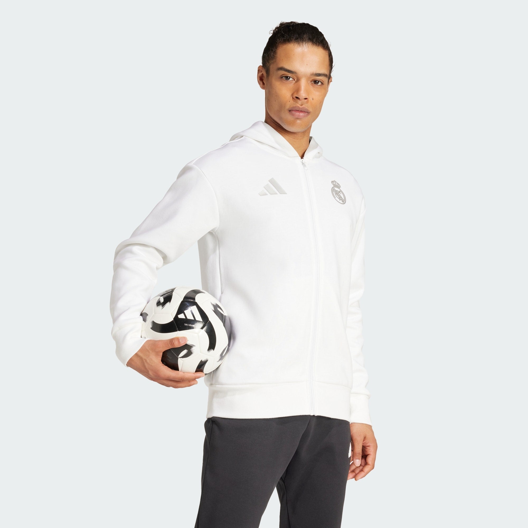 adidas Real Madrid Anthem Jacket - IT3805-ADIDAS by adidas | Available at Niky's Sports