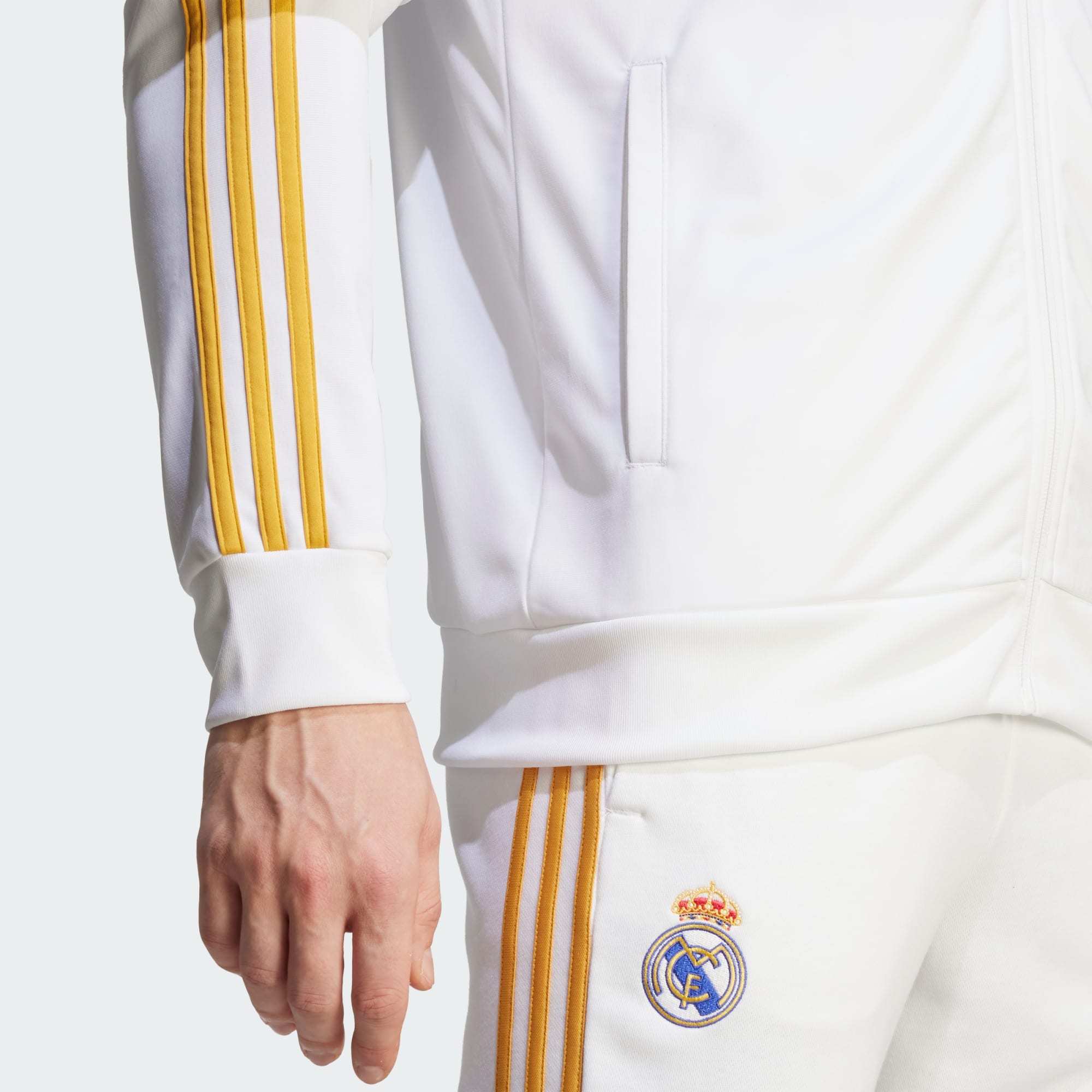 adidas REAL MADRID MEN'S DNA TRACK TOP