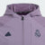 adidas REAL MADRID DESIGNED FOR GAMEDAY FULL-ZIP HOODIE