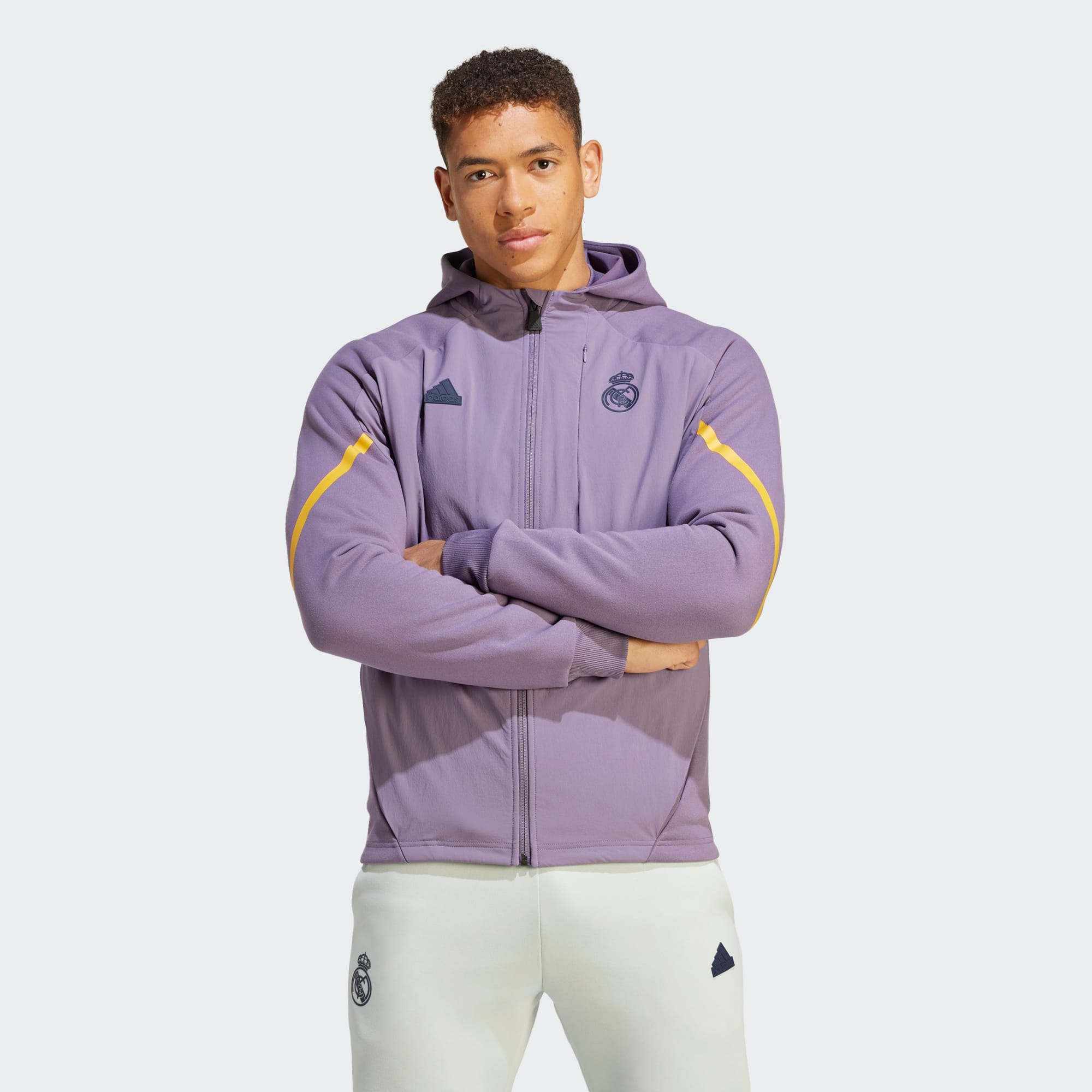 Adidas slim fit hotsell hoodie