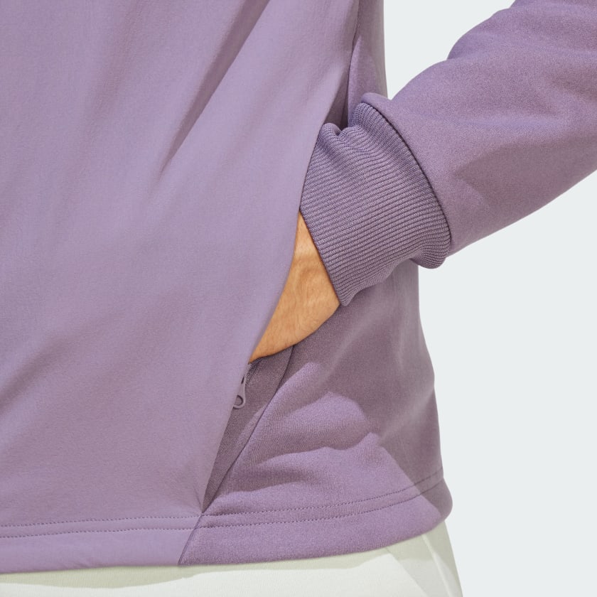 adidas REAL MADRID DESIGNED FOR GAMEDAY FULL-ZIP HOODIE