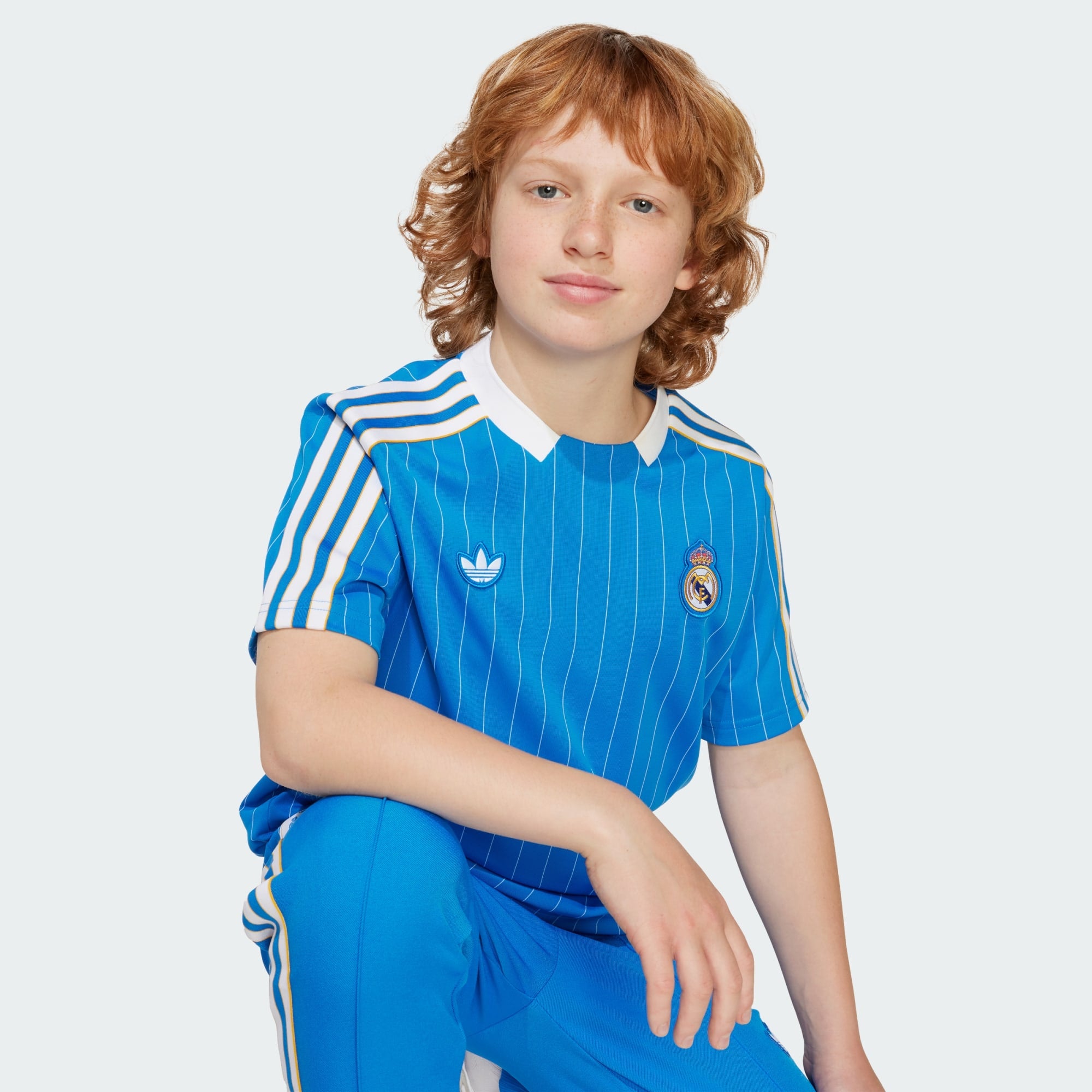 adidas Real Madrid Terrace Icons Jersey Kids