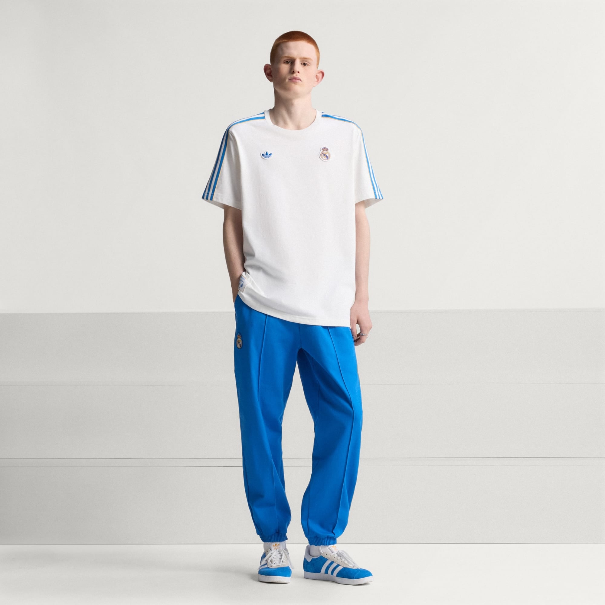adidas Real Madrid Terrace Icons Tee - JN3064-ADIDAS by adidas | Available at Niky's Sports