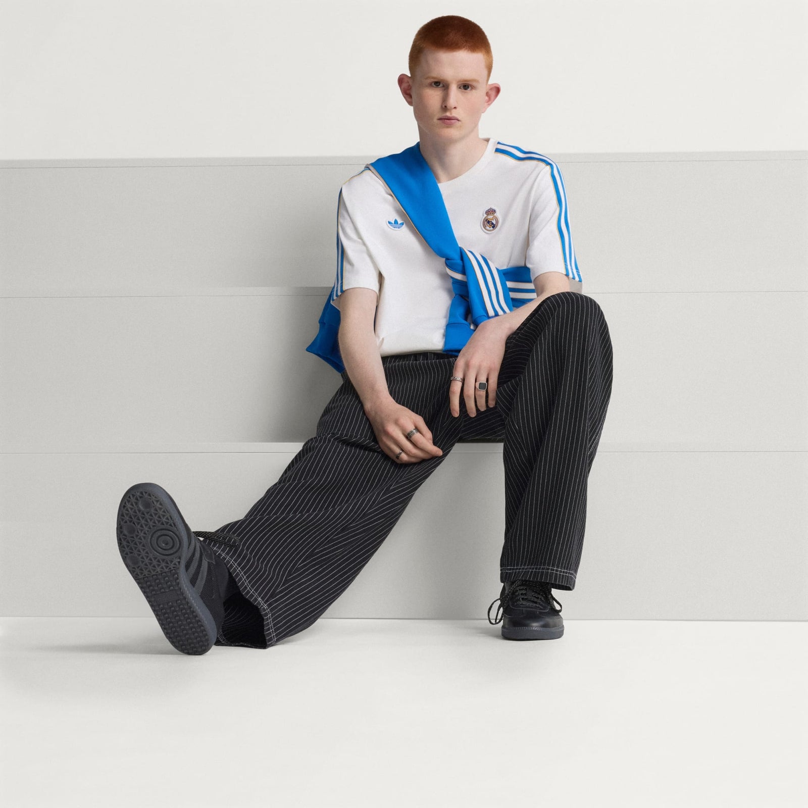 adidas Real Madrid Terrace Icons Tee - JN3064-ADIDAS by adidas | Available at Niky's Sports