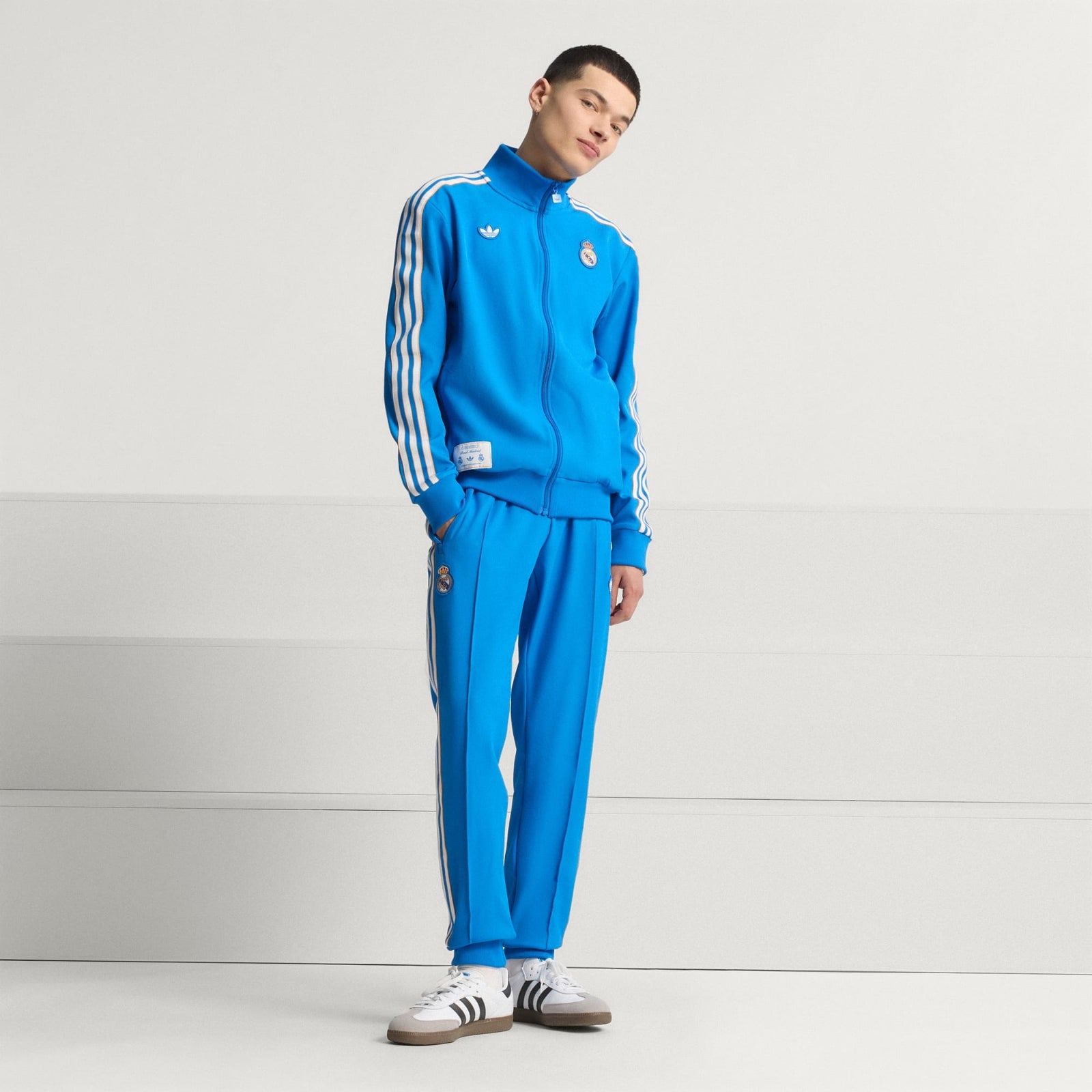 adidas Real Madrid Terrace Icons Track Top - JN3058-ADIDAS by adidas | Available at Niky's Sports