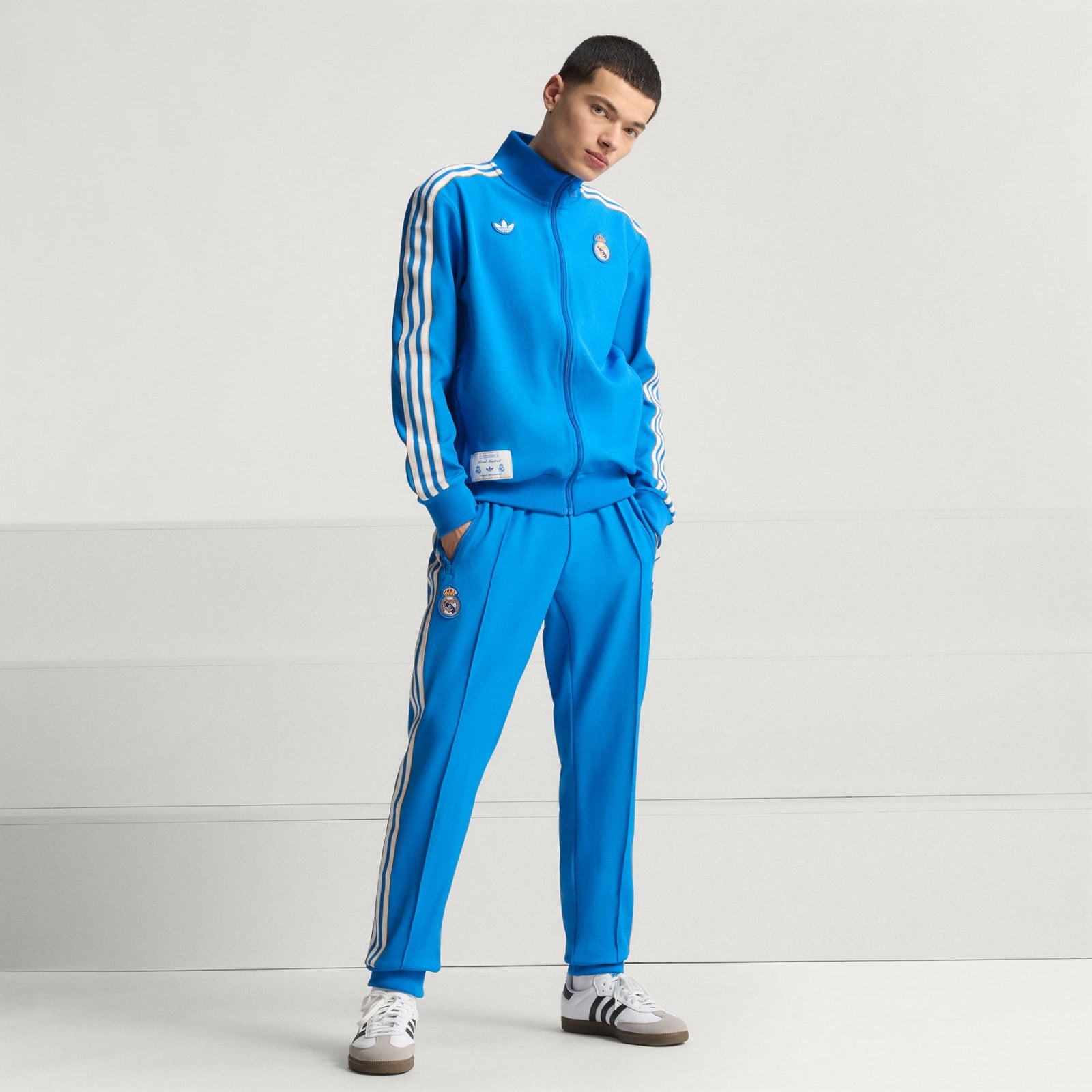 adidas Real Madrid Terrace Icons Track Top - JN3058-ADIDAS by adidas | Available at Niky's Sports