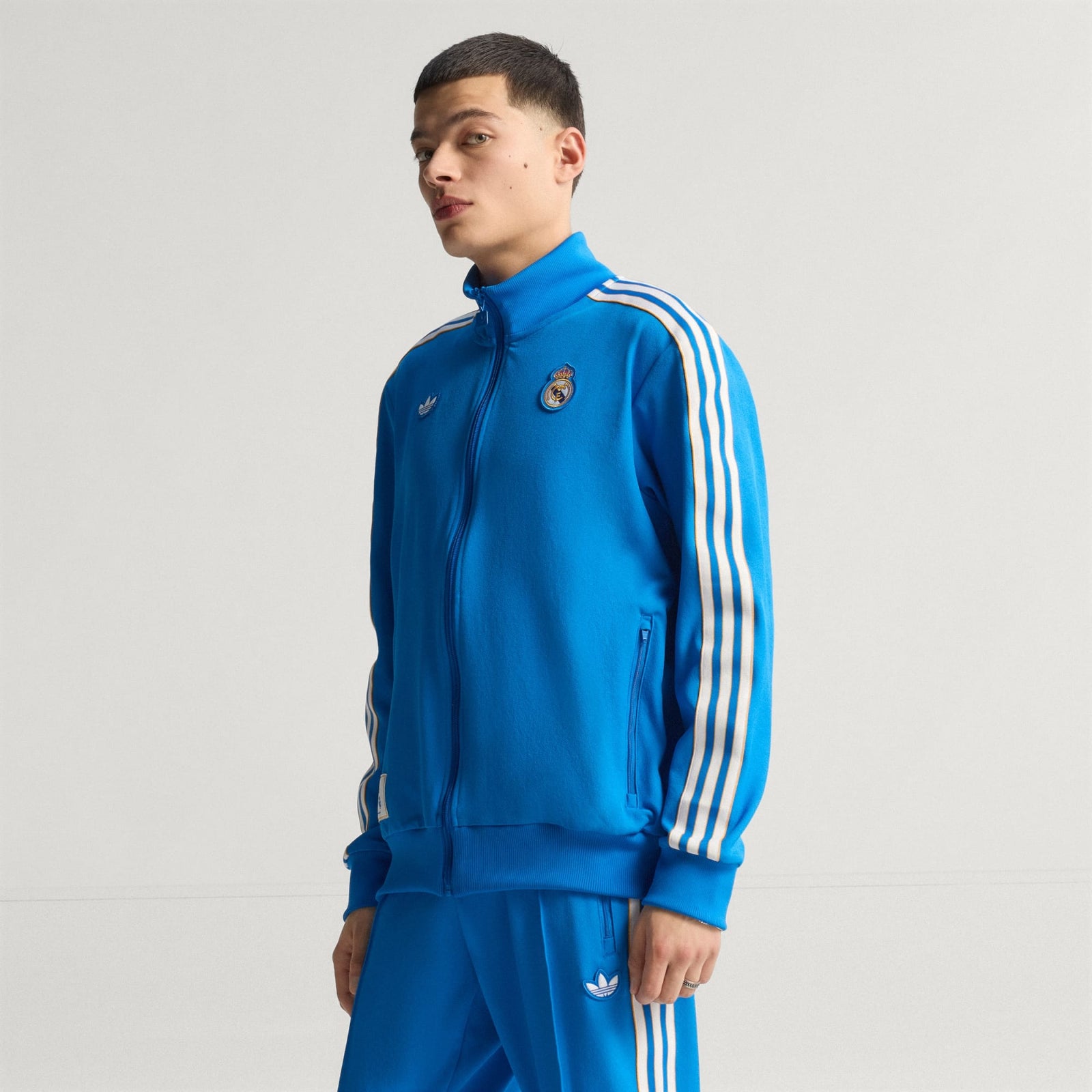 adidas Real Madrid Terrace Icons Track Top - JN3058-ADIDAS by adidas | Available at Niky's Sports