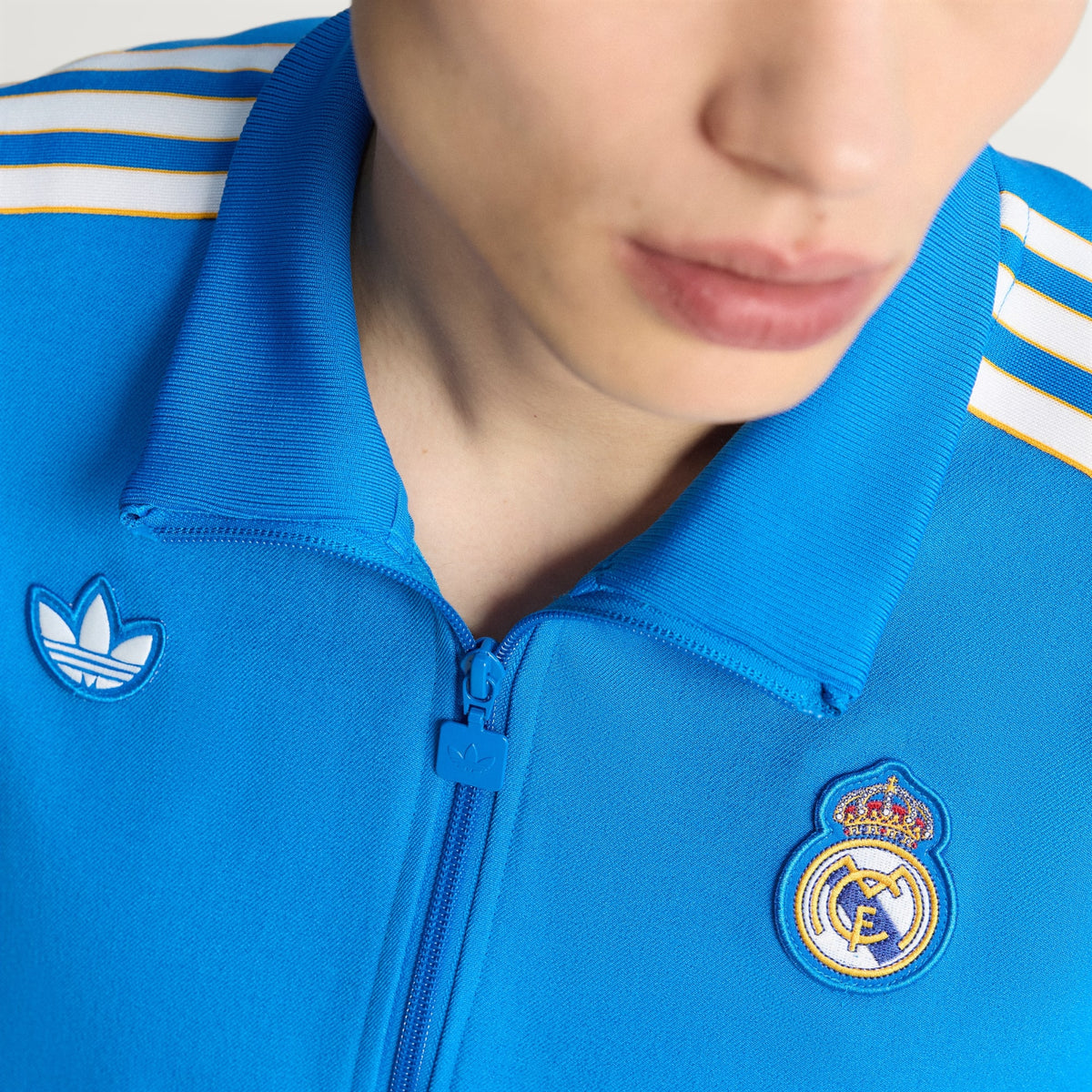 adidas Real Madrid Terrace Icons Track Top - JN3058-ADIDAS by adidas | Available at Niky's Sports