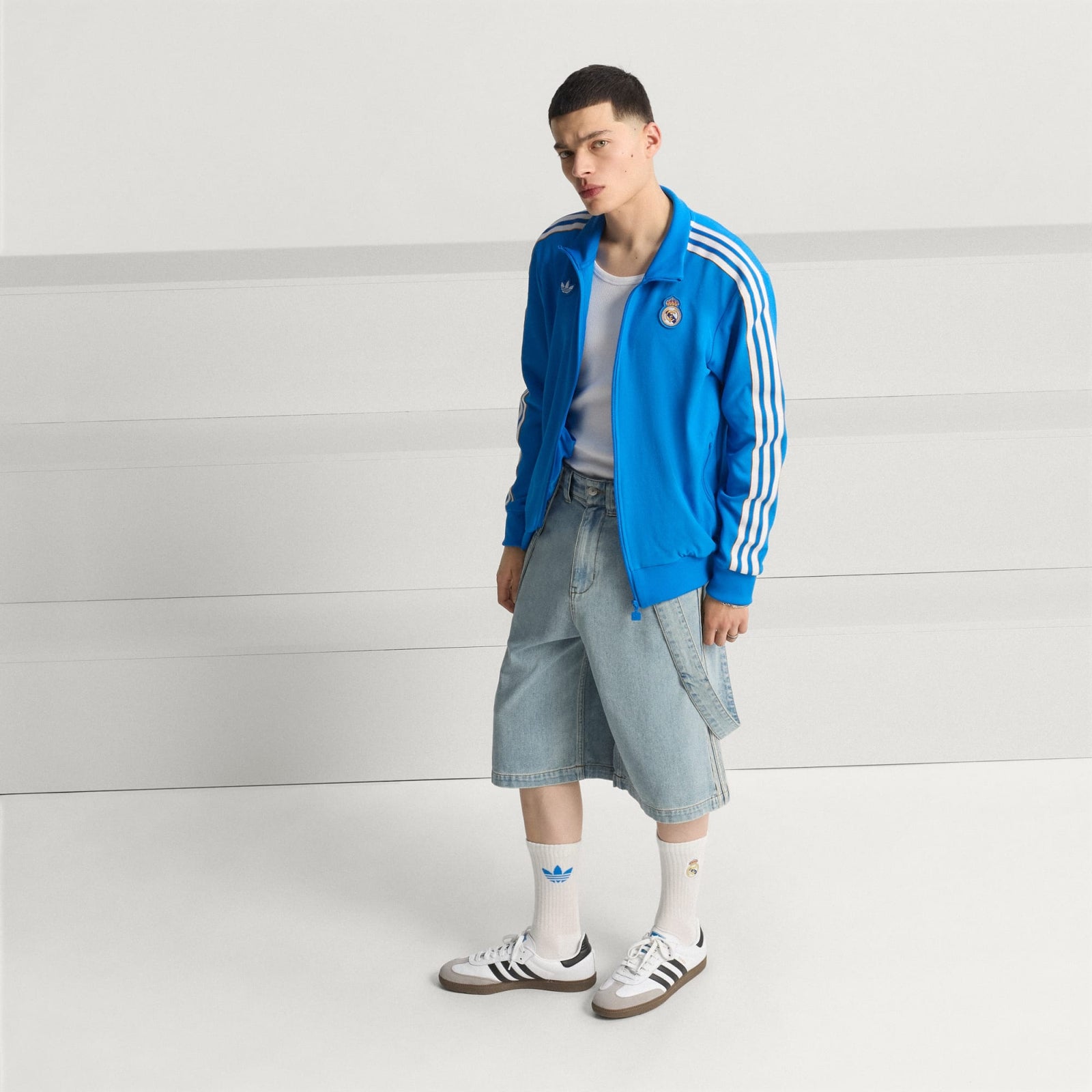 adidas Real Madrid Terrace Icons Track Top - JN3058-ADIDAS by adidas | Available at Niky's Sports