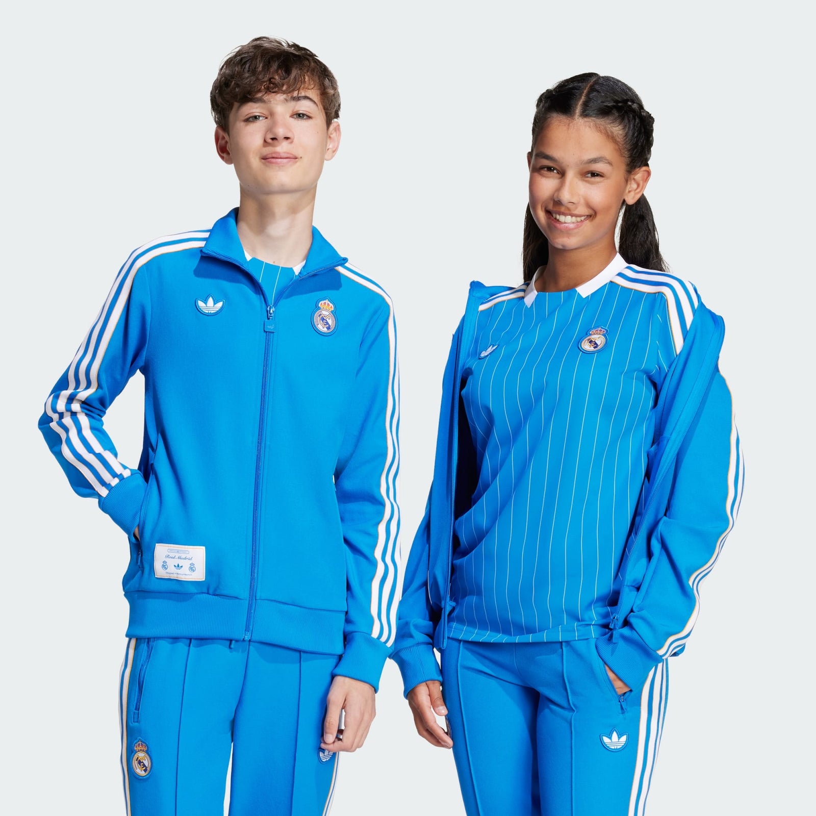 adidas Real Madrid Terrace Icons Track Top Kids - JN3059-ADIDAS by adidas | Available at Niky's Sports