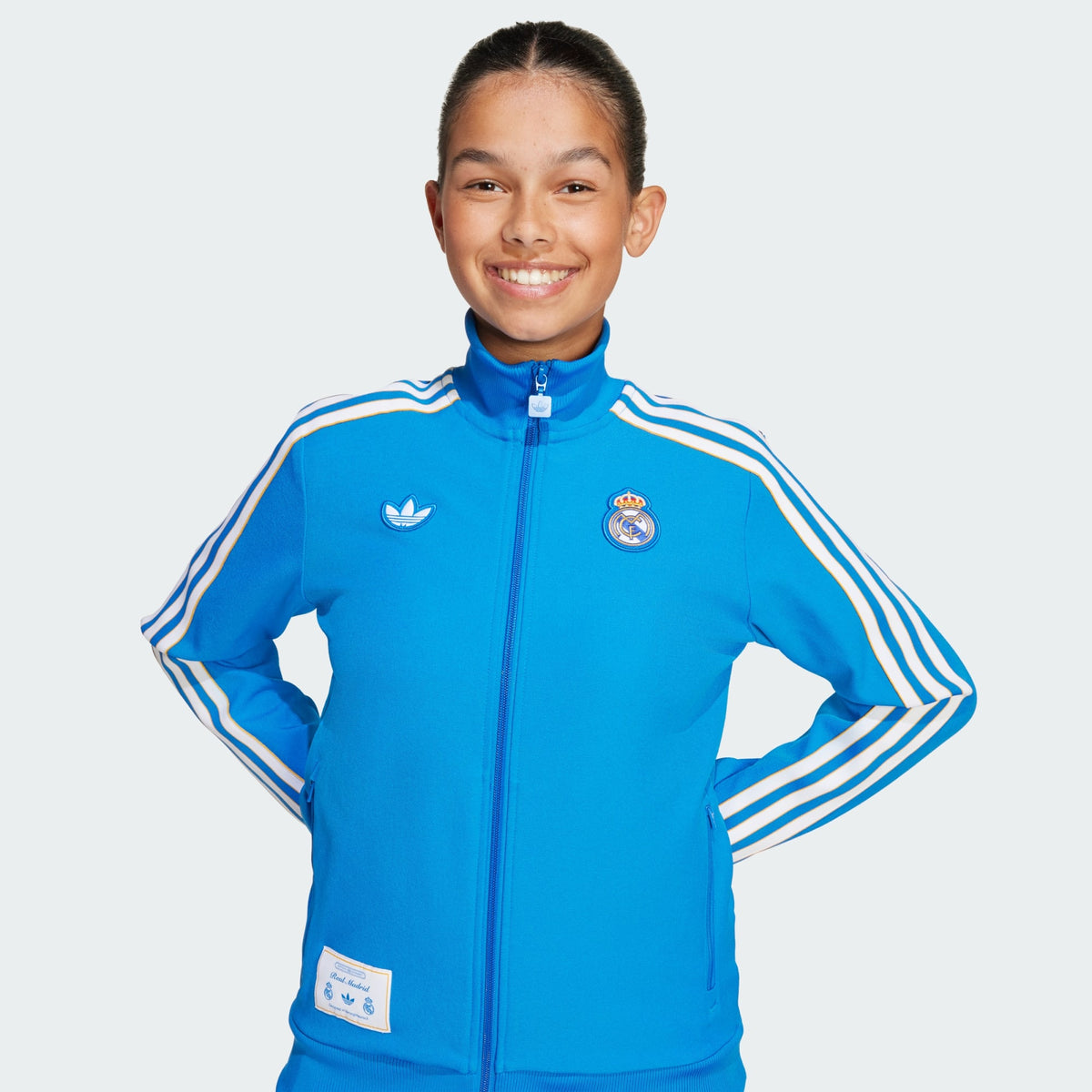 adidas Real Madrid Terrace Icons Track Top Kids - JN3059-ADIDAS by adidas | Available at Niky's Sports