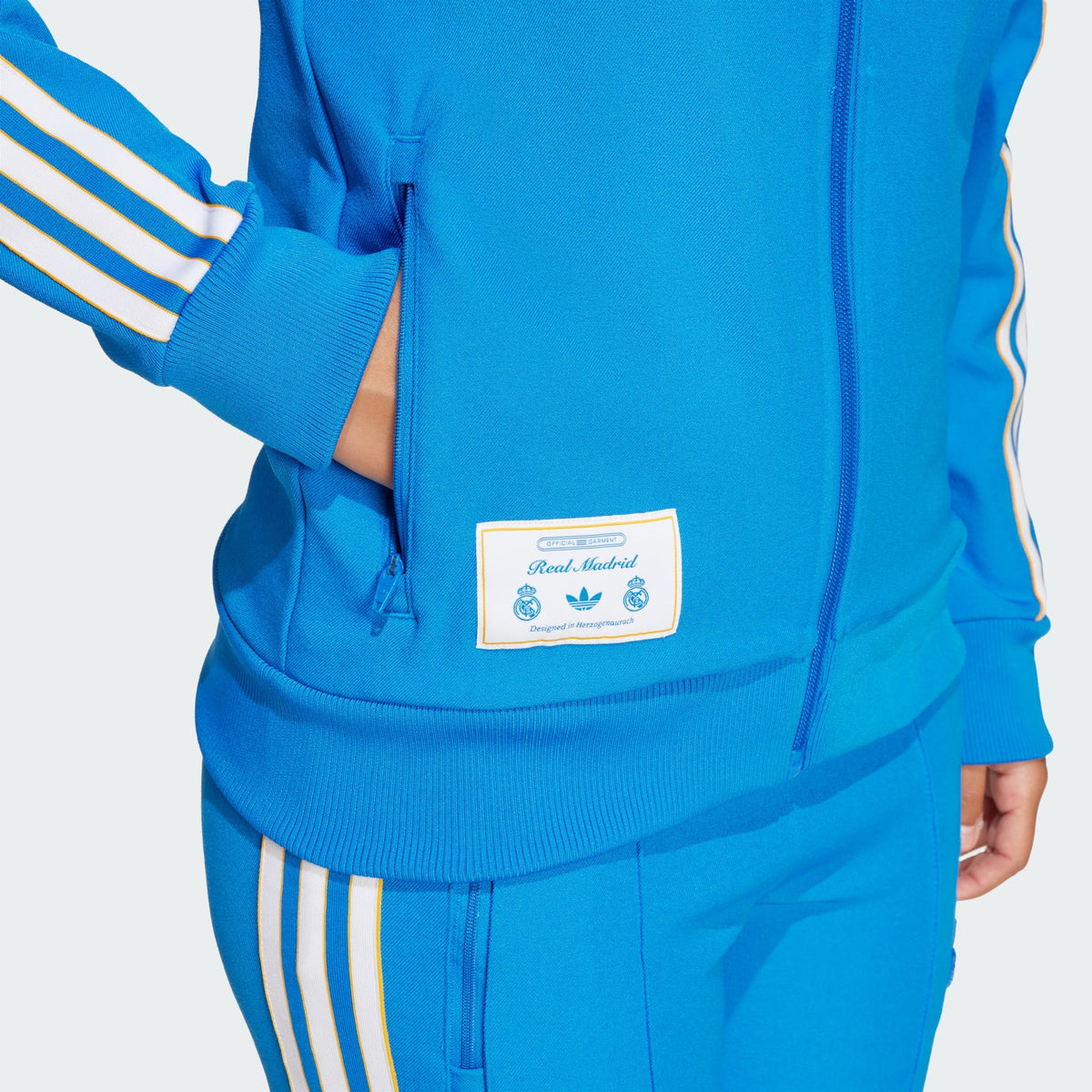 adidas Real Madrid Terrace Icons Track Top Kids - JN3059-ADIDAS by adidas | Available at Niky's Sports