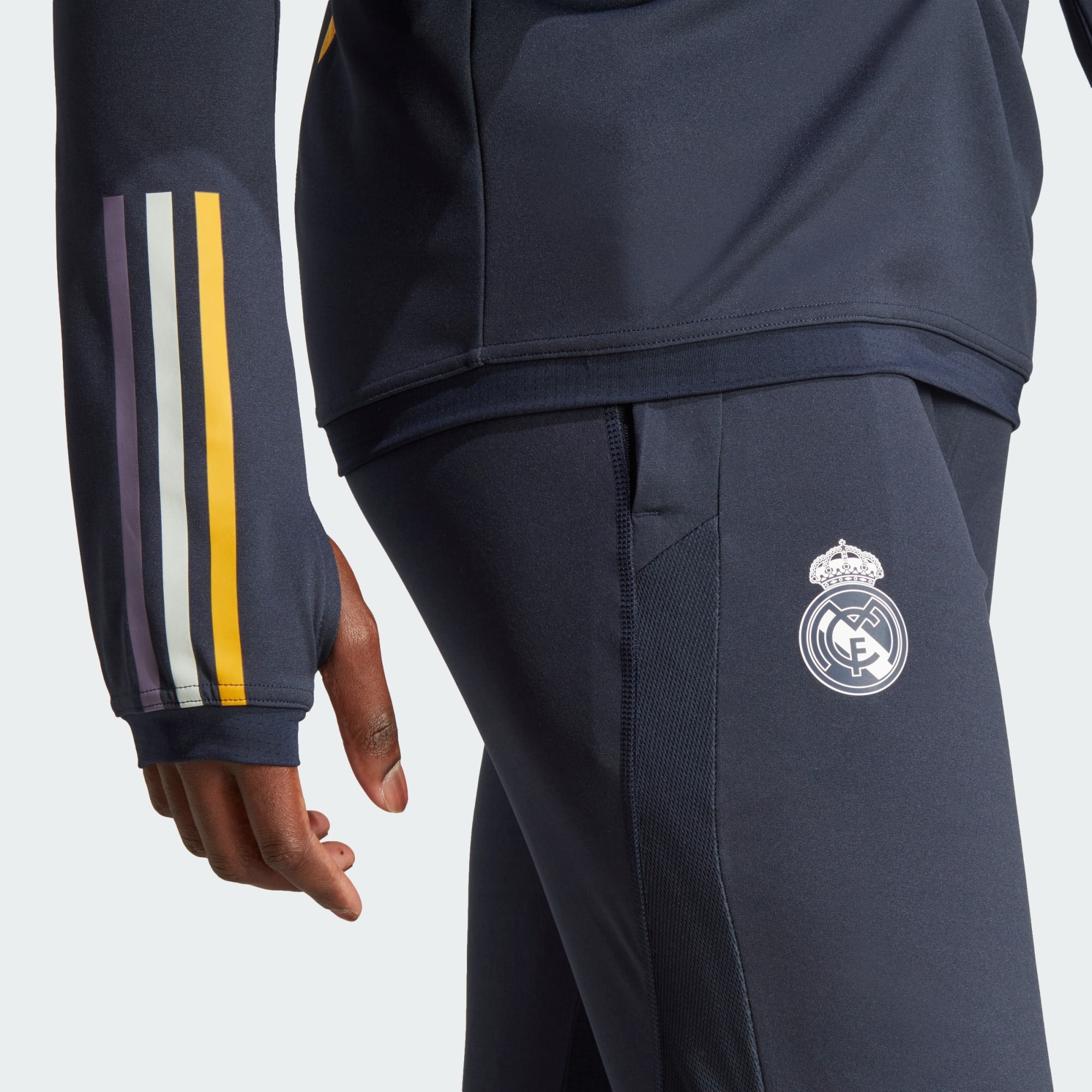 ADIDAS Real Madrid TRG Trousers (Grey/Volt) : Amazon.de: Fashion