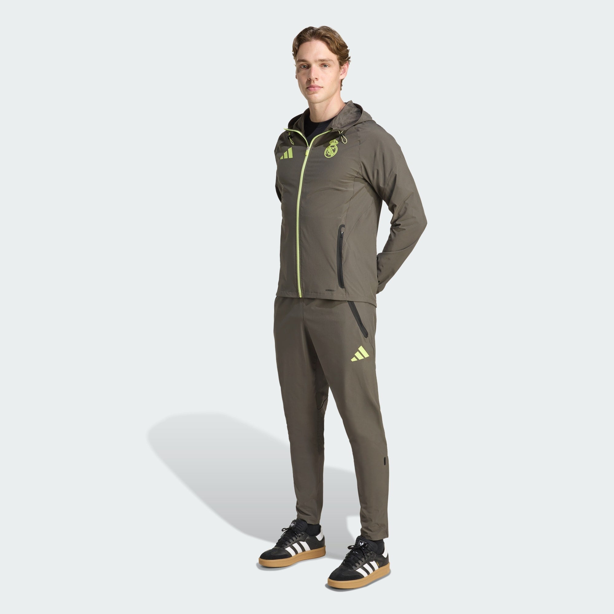 adidas Real Madrid Tiro 25 Competition Vis Tech Travel Pants - JV5321-ADIDAS by adidas | Available at Niky's Sports