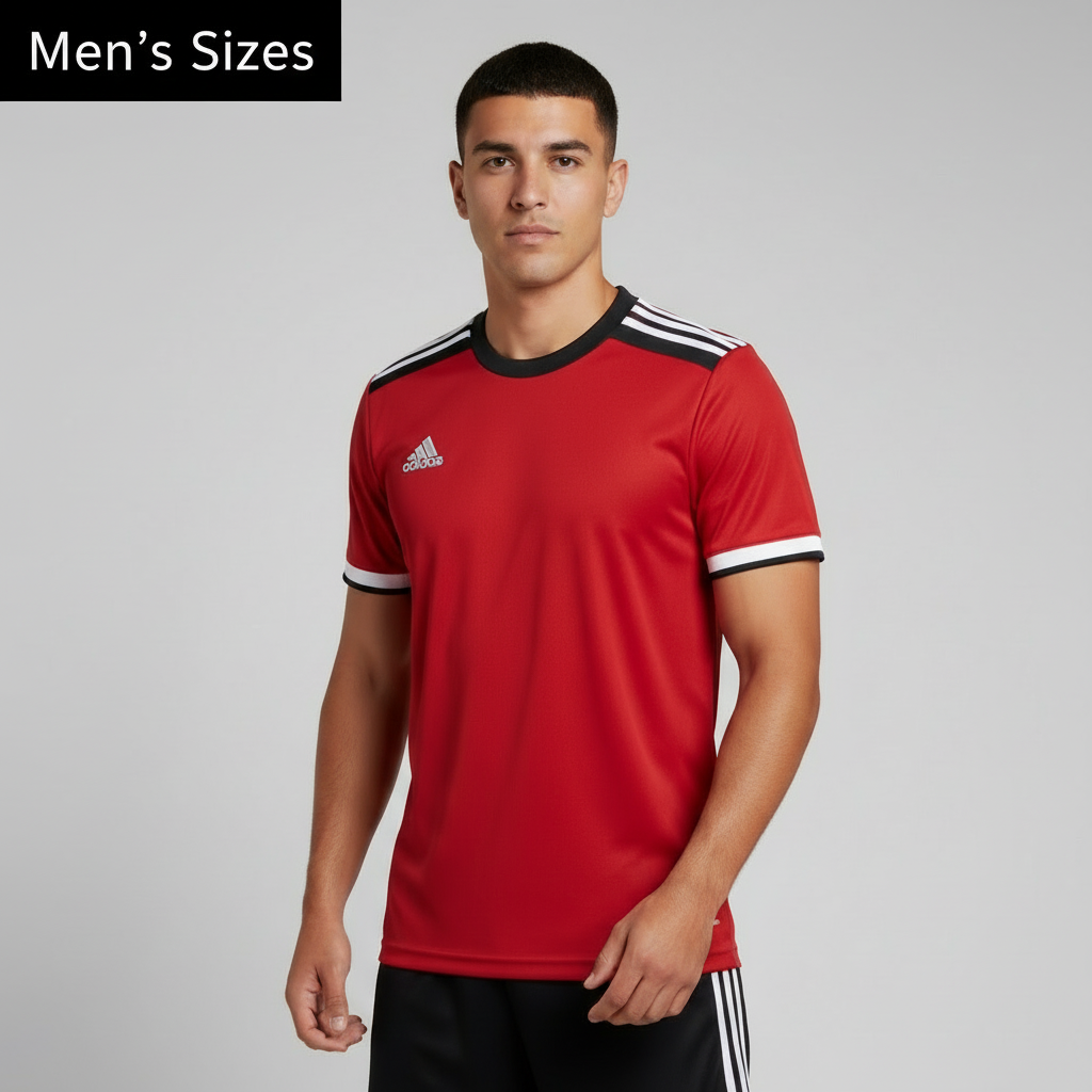adidas Competition Soccer Jersey Red (Youth, Men's, Women's) -  by adidas | Available at Niky's Sports