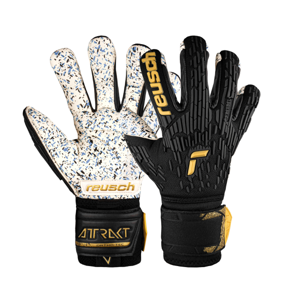 Reusch ATTRAKT FREEGEL FUSION ORTHO-TEC Goalkeeper Gloves - 5470990-REUSCH by Reusch | Available at Niky's Sports