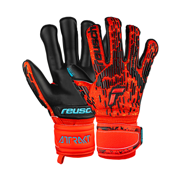 REUSCH ATTRAKT FREEGEL GOLD EVOLUTION CUT GOALKEEPER GLOVE - 5370135-REUSCH by Reusch | Available at Niky's Sports
