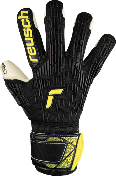 Reusch ATTRAKT FREEGEL GOLD FINGER SUPPORT JUNIOR Goalkeeper Glove - 5472130-REUSCH by Reusch | Available at Niky's Sports