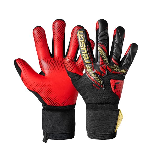 Reusch Attrakt Gold X GluePrint Goalkeeper Glove - 5570974-REUSCH by Reusch | Available at Niky's Sports