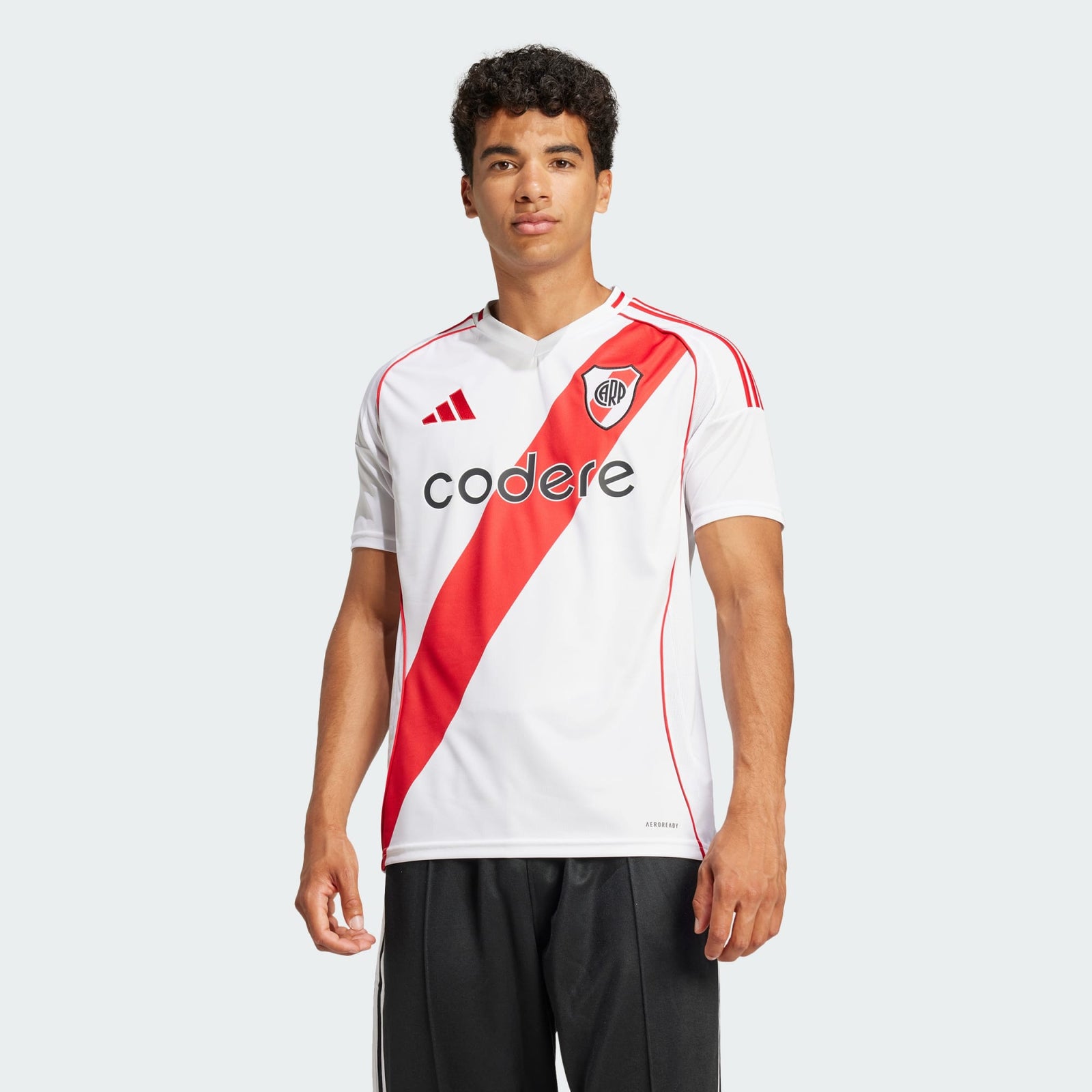 adidas River Plate 24/25 Men's Home Jersey - IX5098 -ADIDAS by adidas | Available at Niky's Sports