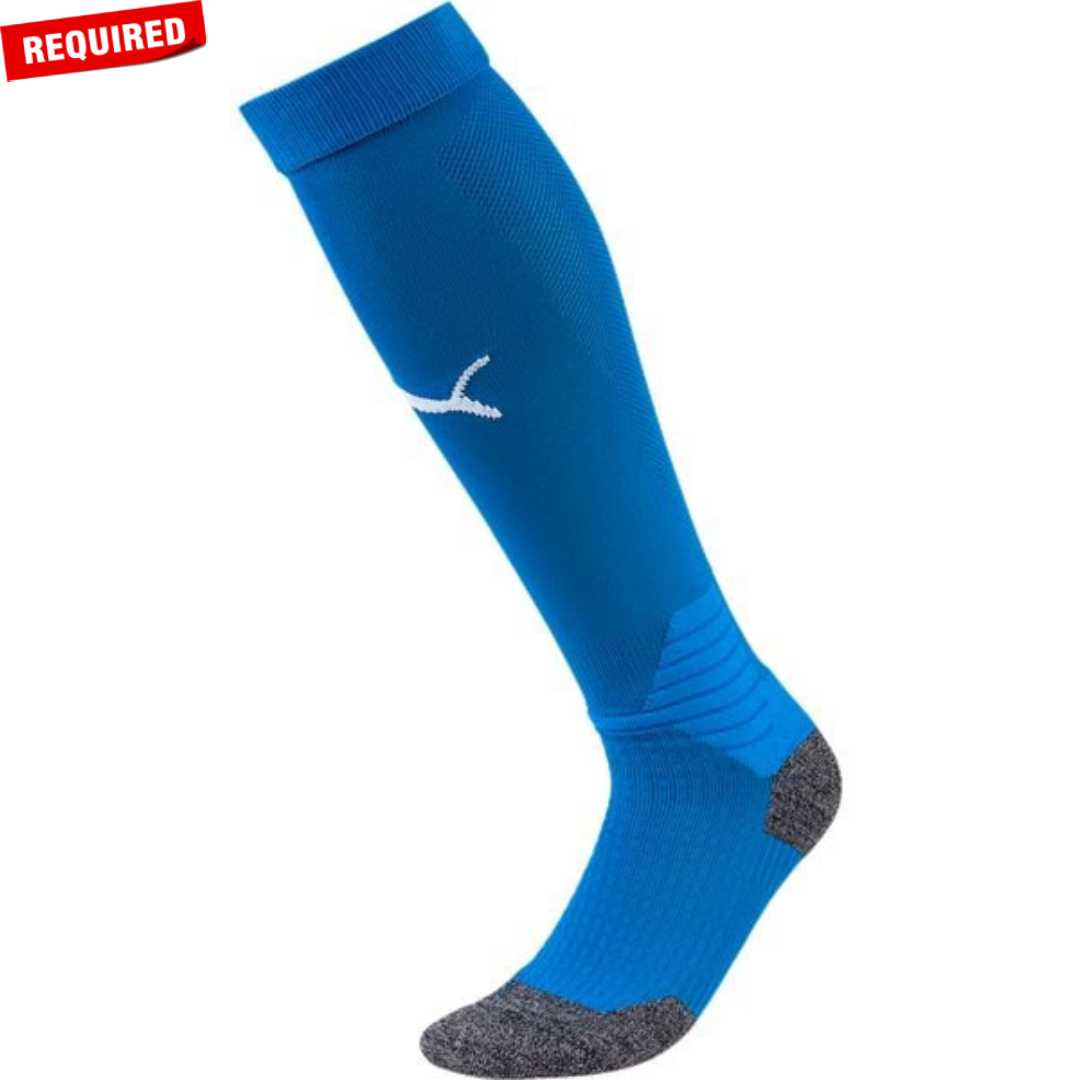Puma SC Blues Game Socks - Blue- REQUIRED - 703438-02-SCBLUES by Niky&#39;s Sports | Available at Niky&#39;s Sports