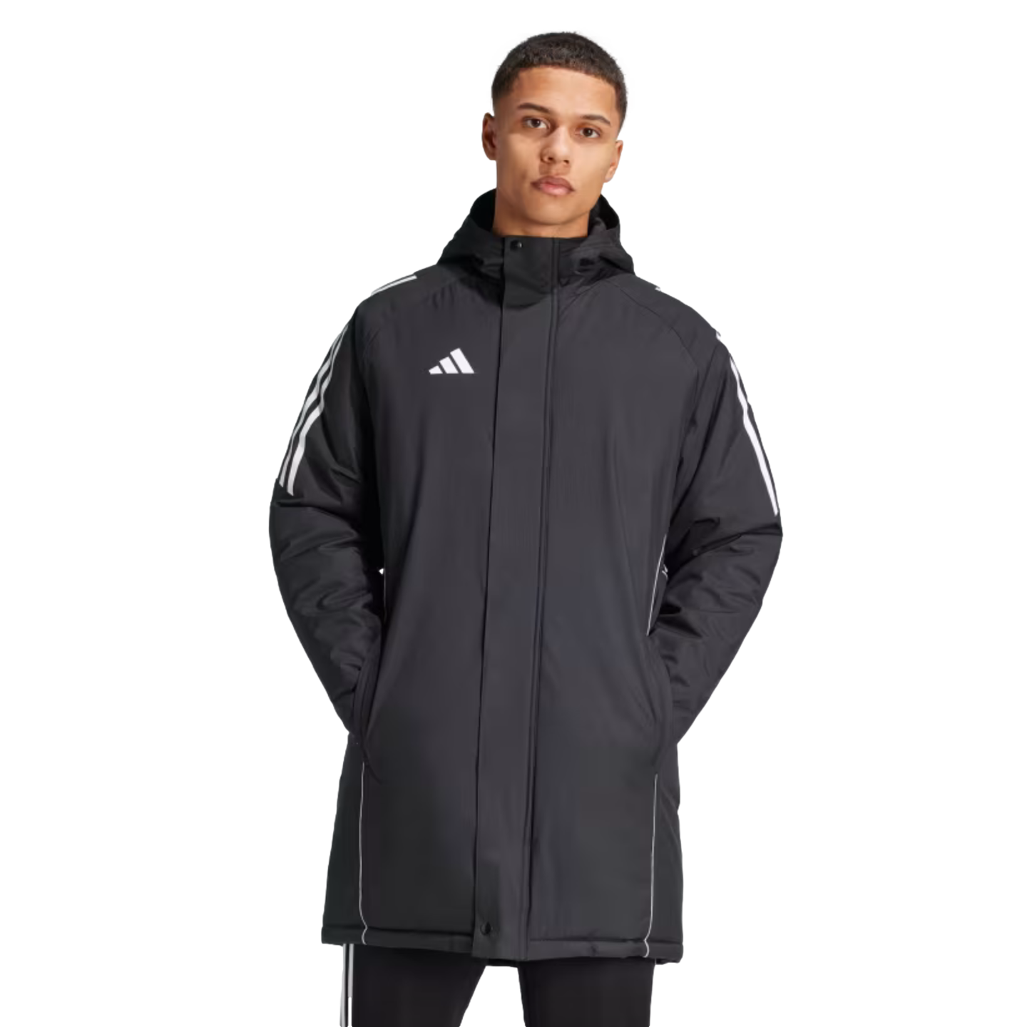 adidas Tiro 24 Stadium Parka Jacket - IJ7391-ADIDAS by adidas | Available at Niky's Sports