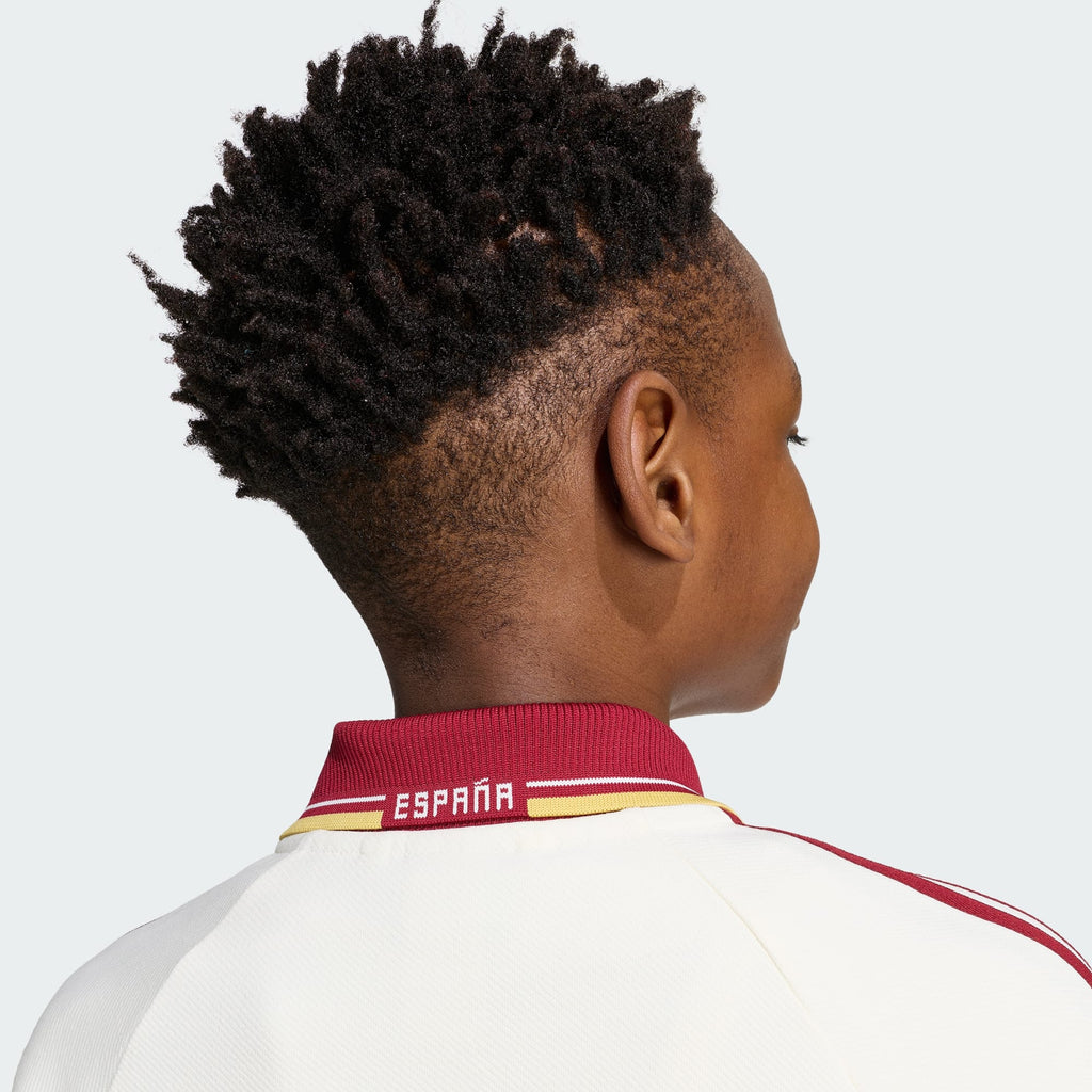 adidas Spain Away Anthem Jacket Kids - JZ2248-ADIDAS by adidas | Available at Niky's Sports