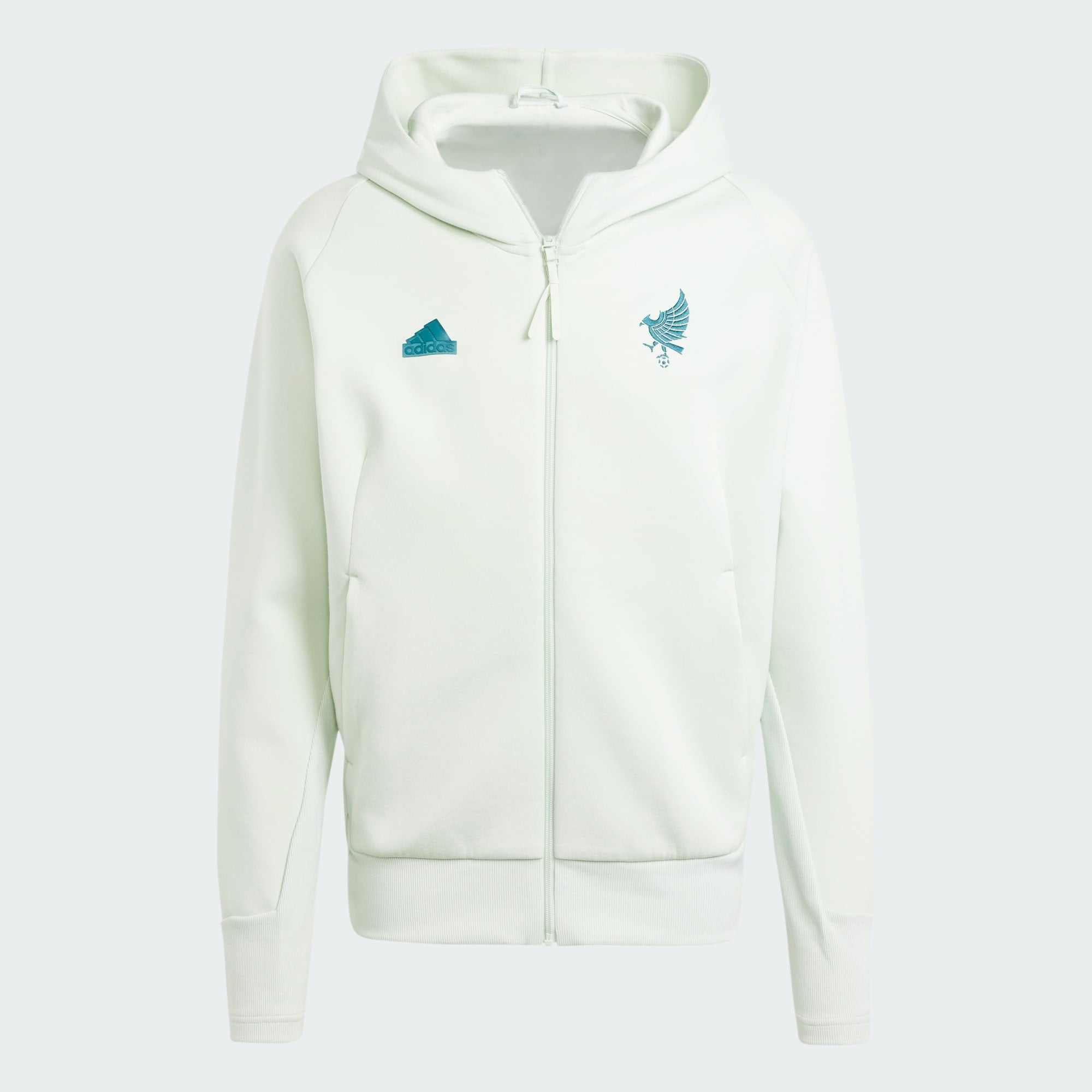 ADIDAS MEXICO TRAVEL FULL ZIP HOODIE - IU2173-ADIDAS by adidas | Available at Niky's Sports