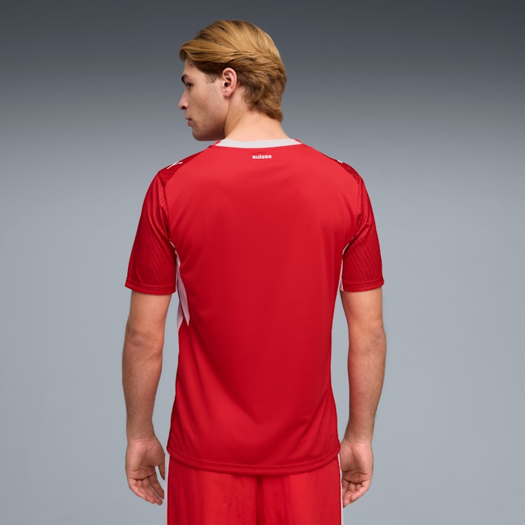 Puma Switzerland 26 Home Men's Soccer Jersey - 783218-01-PUMA by Puma | Available at Niky's Sports