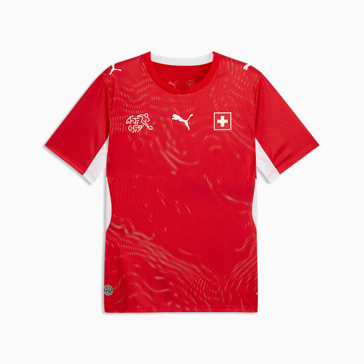 Puma Switzerland 26 Home Men's Soccer Jersey - 783218-01-PUMA by Puma | Available at Niky's Sports