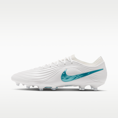 Nike Tiempo Maestro Elite Artificial-Grass Low-Top Soccer Cleats White / Dusty Cactus - Footwear by Nike | Available at Niky's Sports
