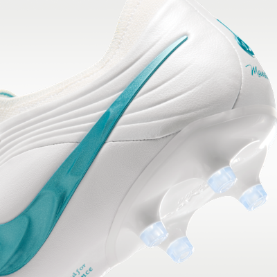 Nike Tiempo Maestro Elite Artificial-Grass Low-Top Soccer Cleats White / Dusty Cactus - Footwear by Nike | Available at Niky's Sports