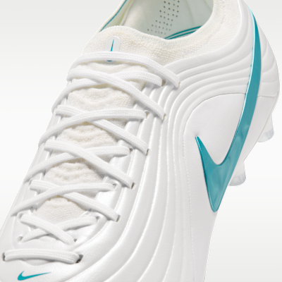 Nike Tiempo Maestro Elite Artificial-Grass Low-Top Soccer Cleats White / Dusty Cactus - Footwear by Nike | Available at Niky's Sports