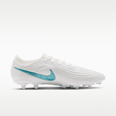 Nike Tiempo Maestro Elite Artificial-Grass Low-Top Soccer Cleats White / Dusty Cactus - Footwear by Nike | Available at Niky's Sports