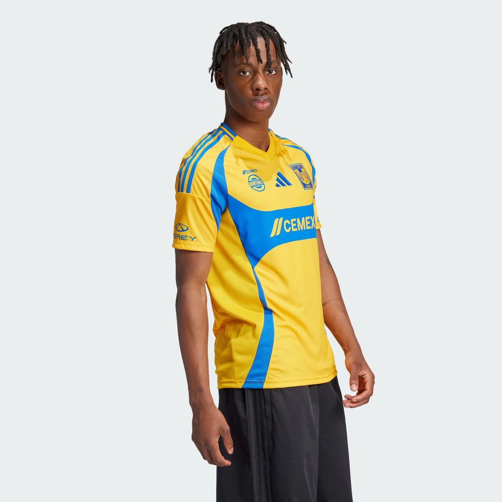 adidas Tigres UANL Men's Home Jersey 24/25 - IN4280-ADIDAS by adidas | Available at Niky's Sports