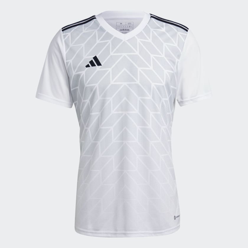 adidas Team Icon 23  Men's Soccer Jersey - White - HR2630-ADIDAS by adidas | Available at Niky's Sports