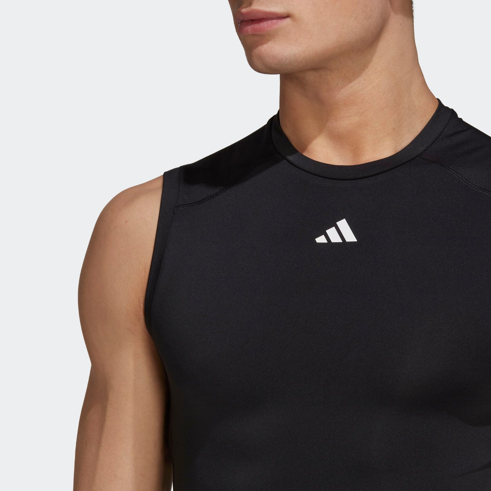 adidas TECHFIT TRAINING MEN'S SLEEVELESS TEE - HK2338-ADIDAS by adidas | Available at Niky's Sports