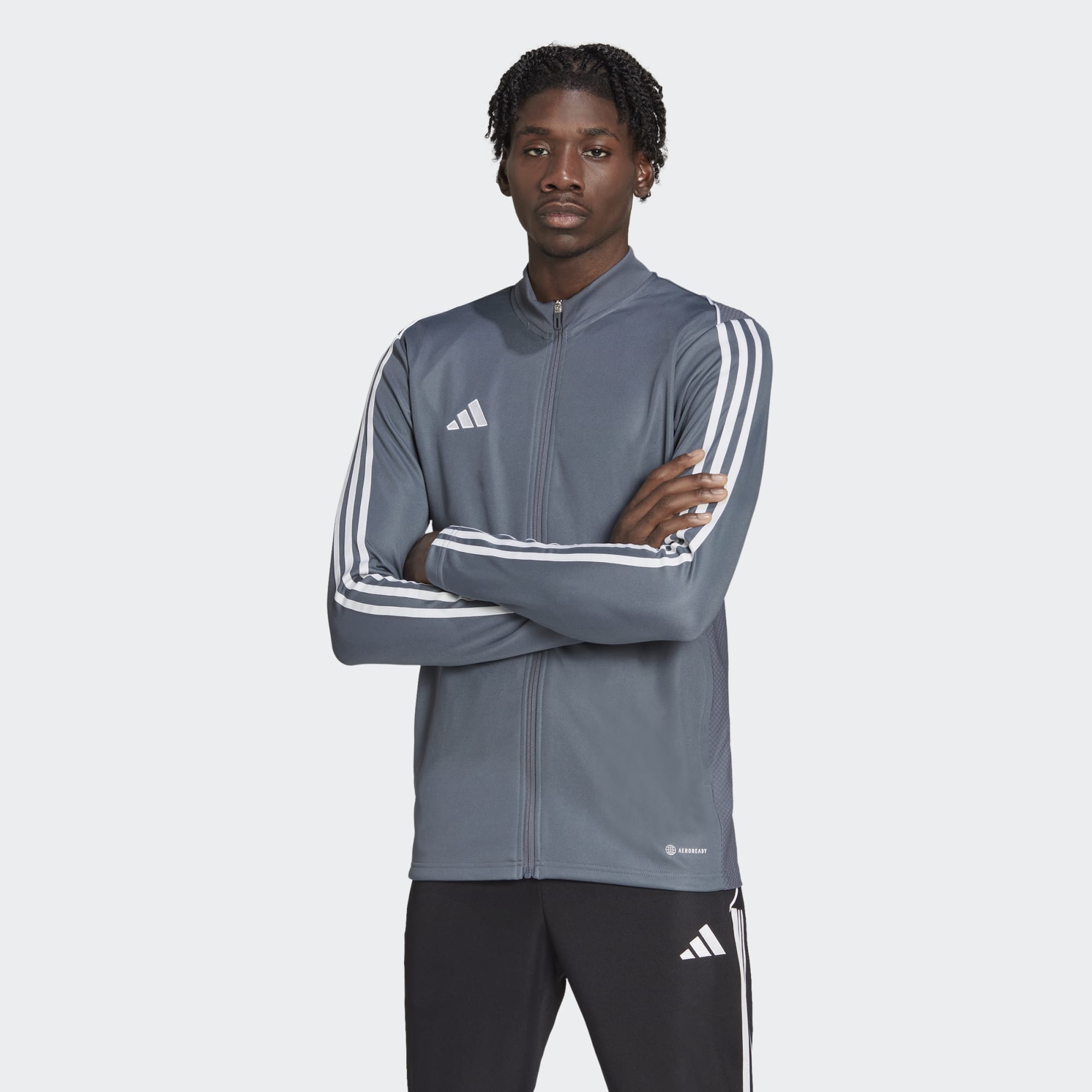 adidas TIRO 23 LEAGUE MEN'S TRAINING JACKET - HS3504-ADIDAS by adidas | Available at Niky's Sports