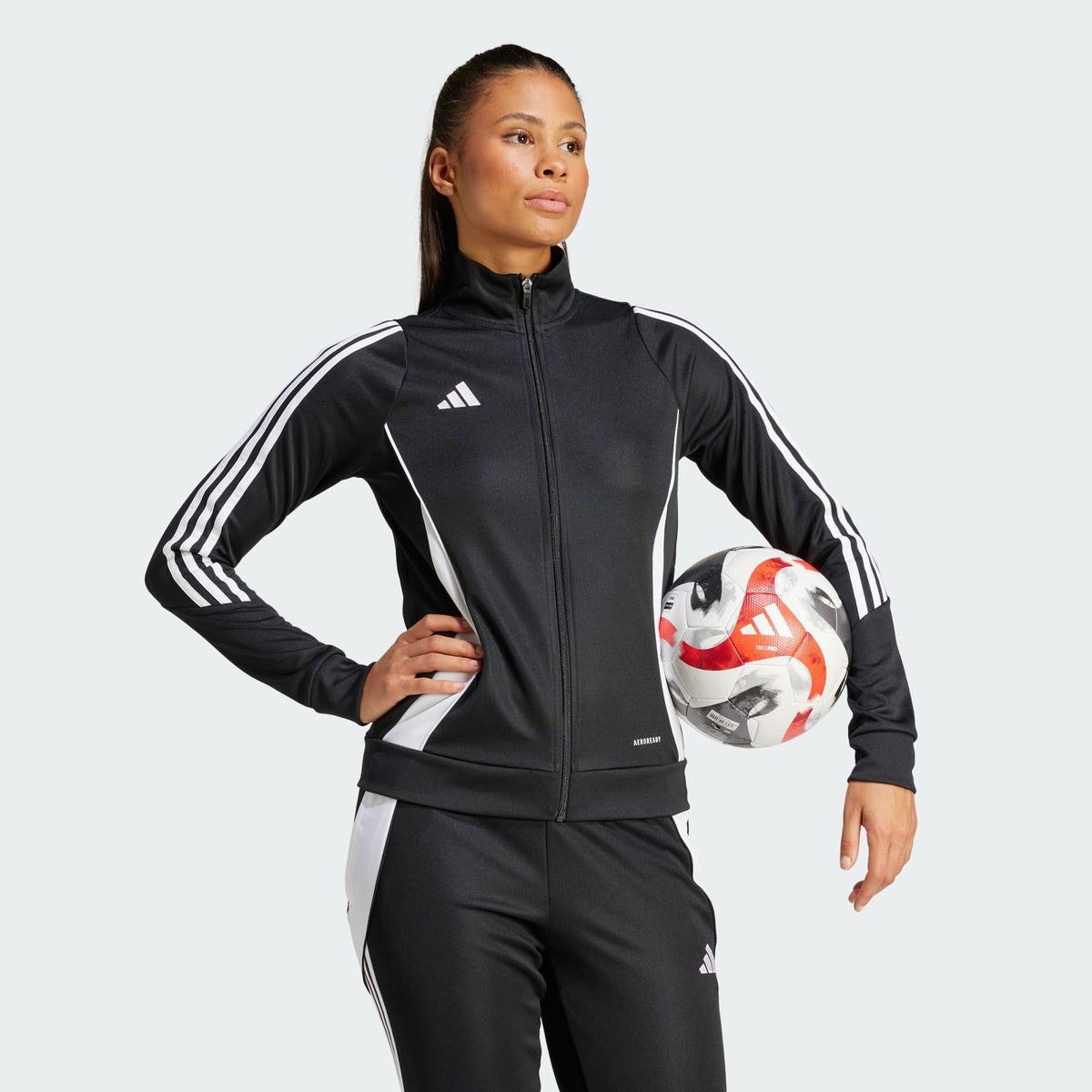 adidas TIRO 24 Women's TRAINING JACKET - IJ9961-ADIDAS by adidas | Available at Niky's Sports